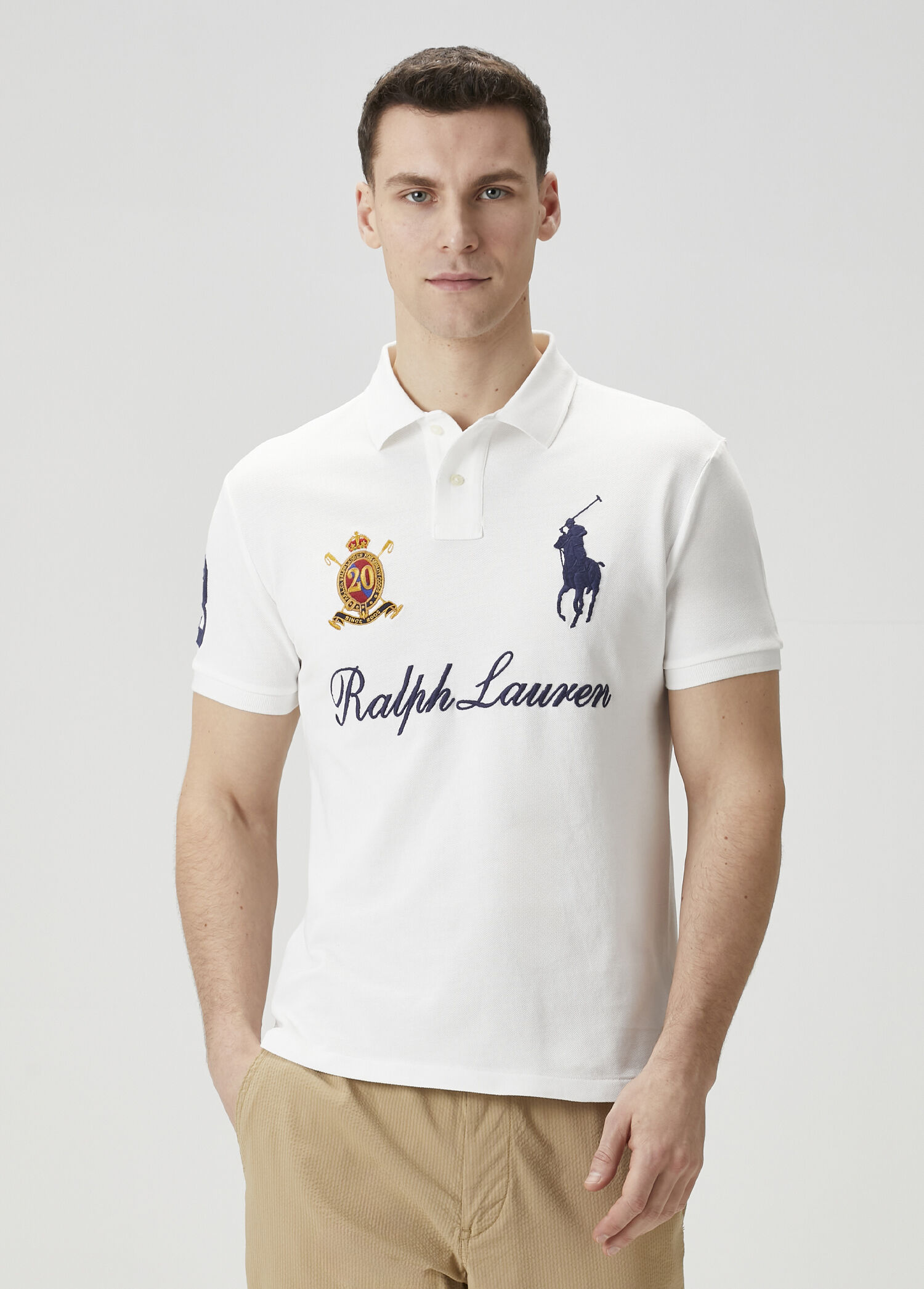 Polo Ralph Lauren Beyaz Erkek Beyaz Polo Yaka T-shirt 1924318 | Beymen