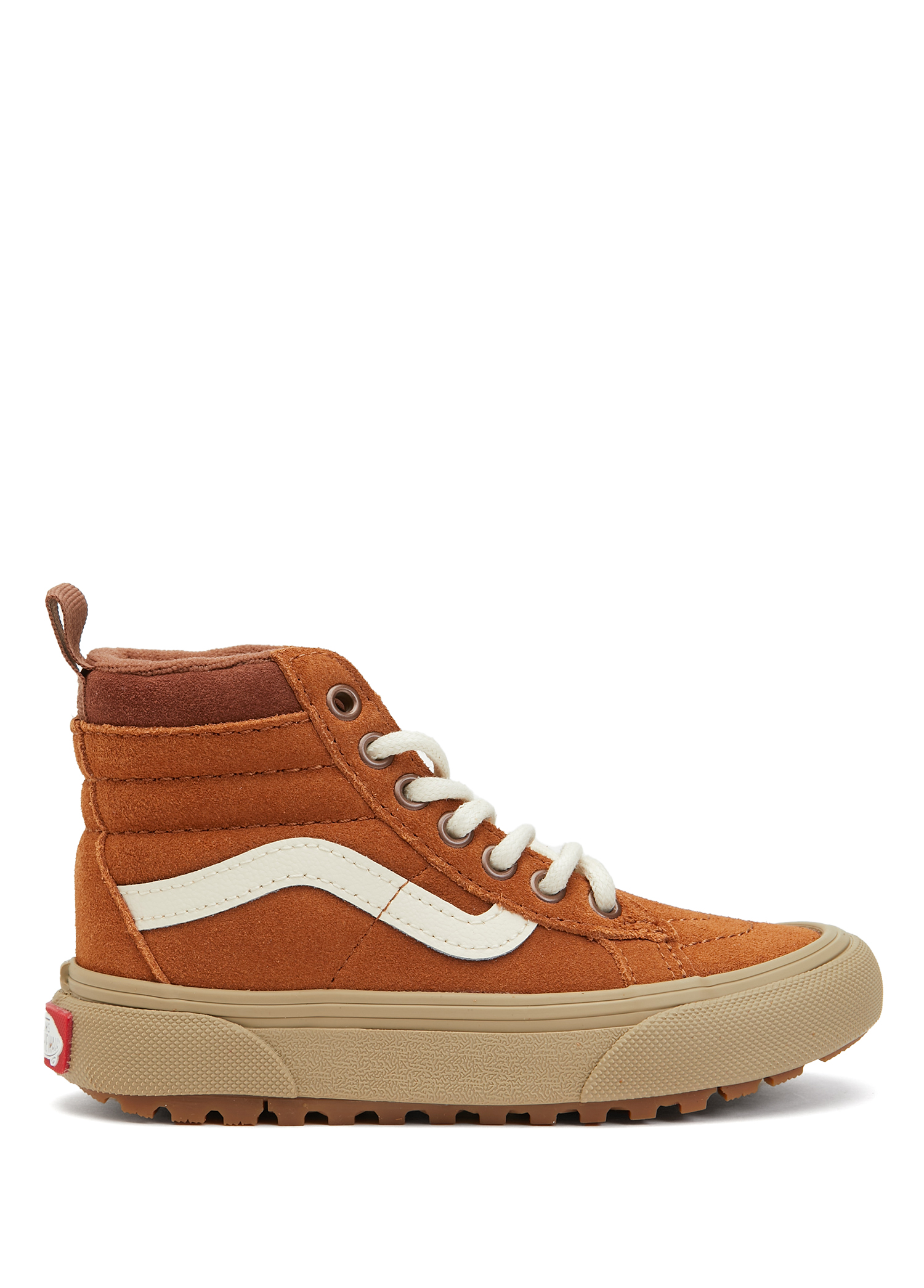 SK8-Hi Taba Unisex Çocuk Deri Sneaker