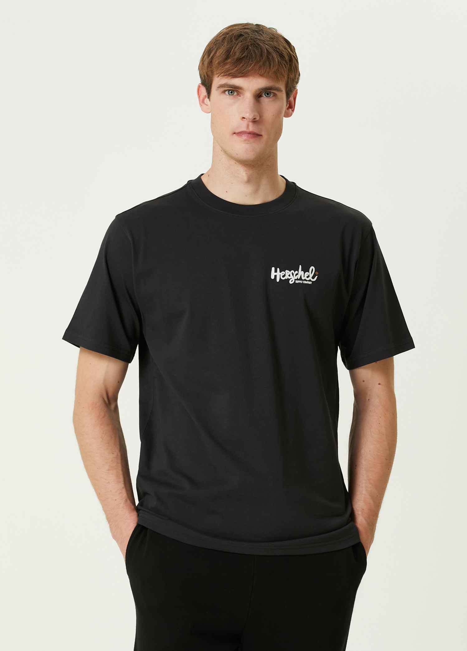 Logo Detaylı Erkek T-shirt