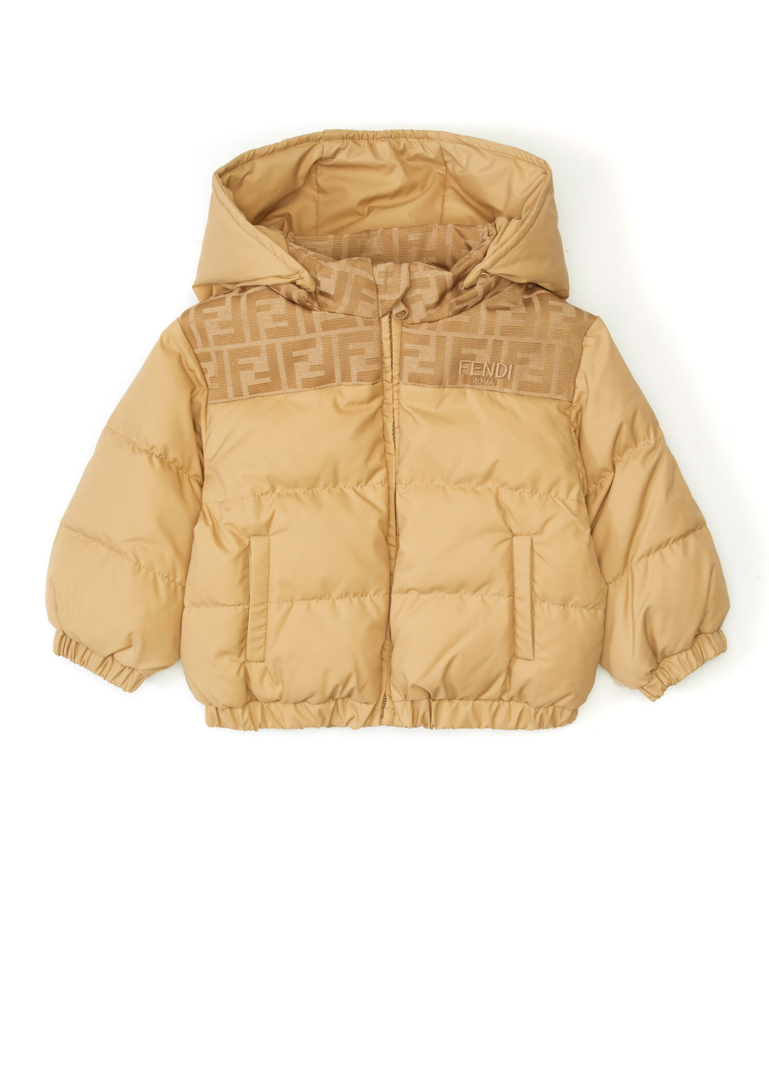 Kamel Unisex Bebek Puffer Mont