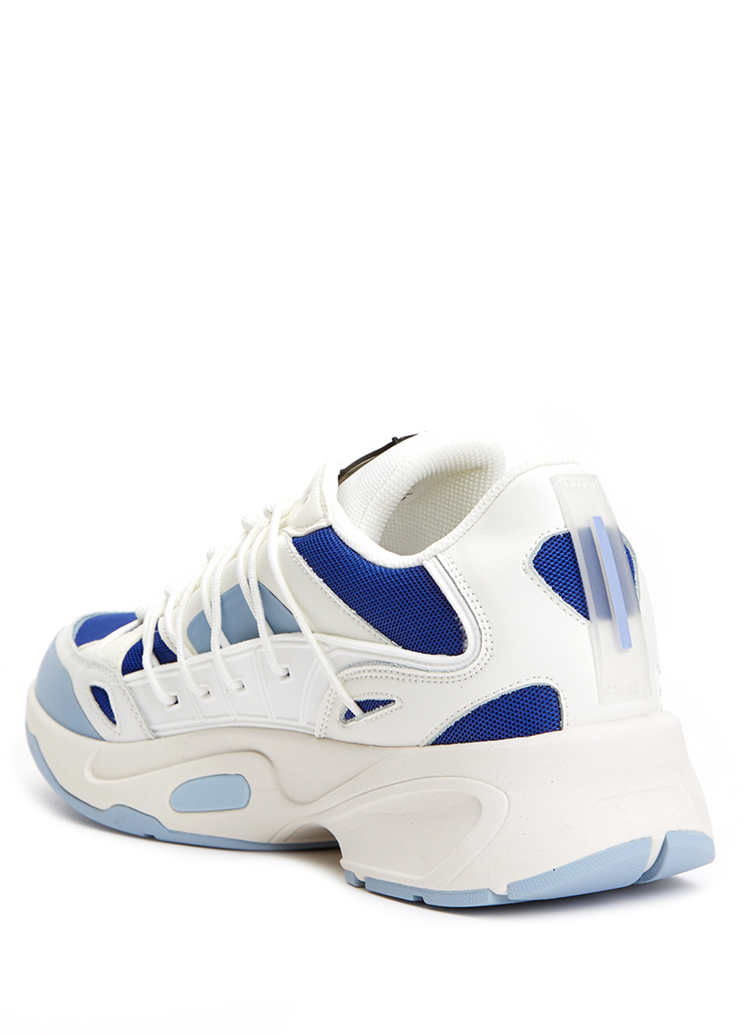 Beymen Beyaz Mavi Erkek Deri Sneaker. 3 Beymen Beyaz Mavi Erkek Deri Sneaker. 3