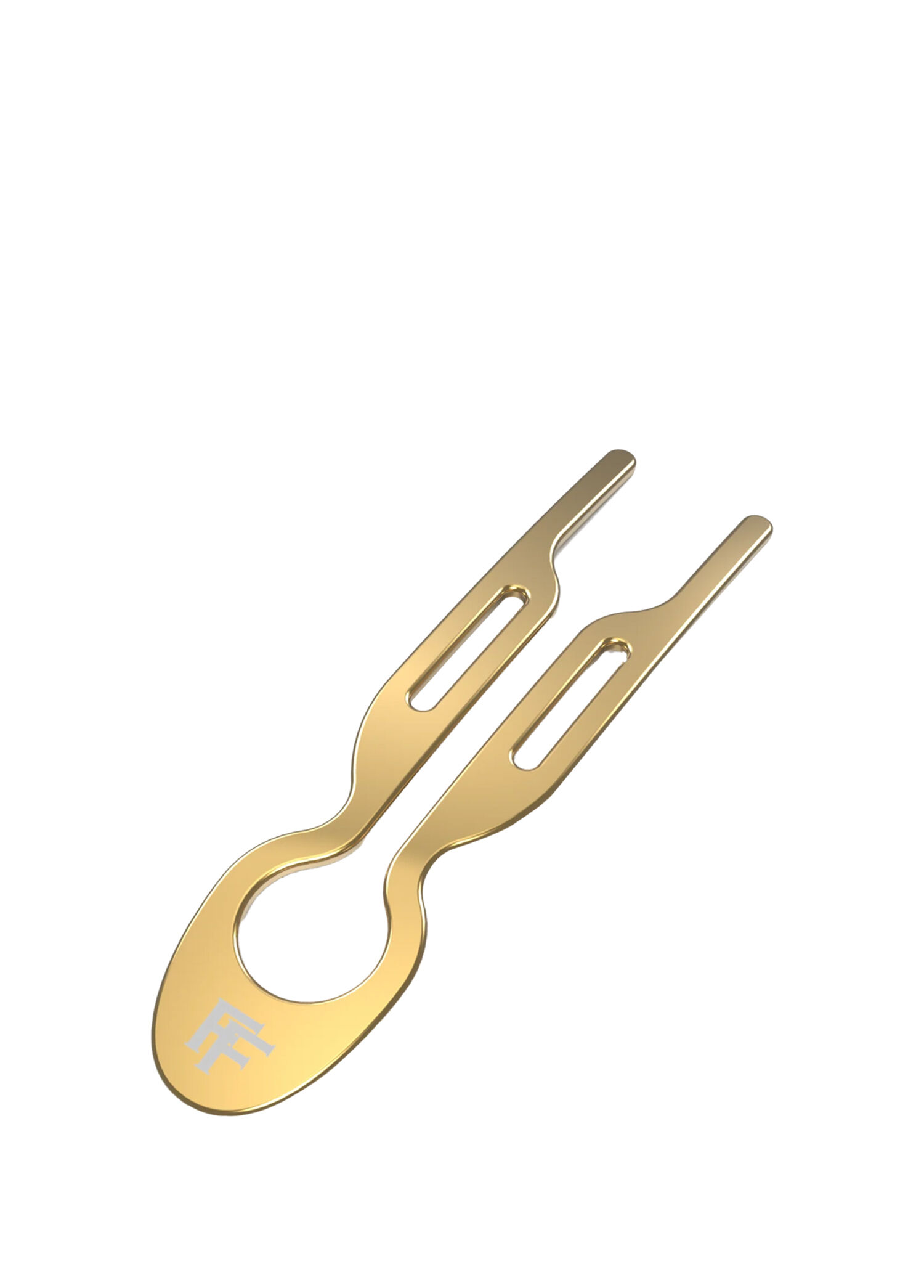 Nº1 Hairpin Finish Yellow Gold Çelik Kadın Saç Tokası