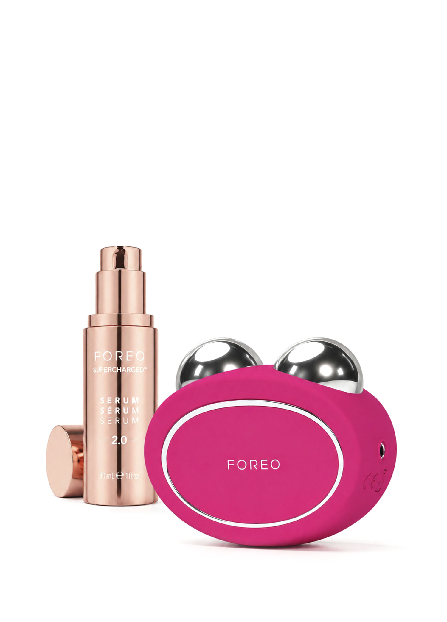 Foreo - Bear 2 Fuchsia Yaşlanma Karşıtı Yüz Sıkılaştırma Seti