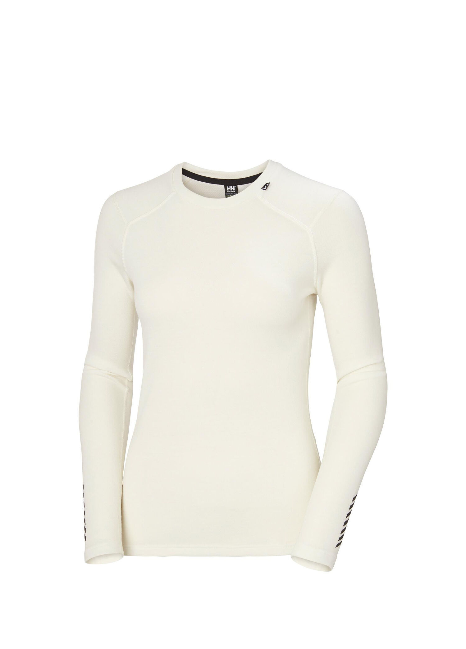 W Lifa Merino Midweight Crew White Kadın Üst İçlik