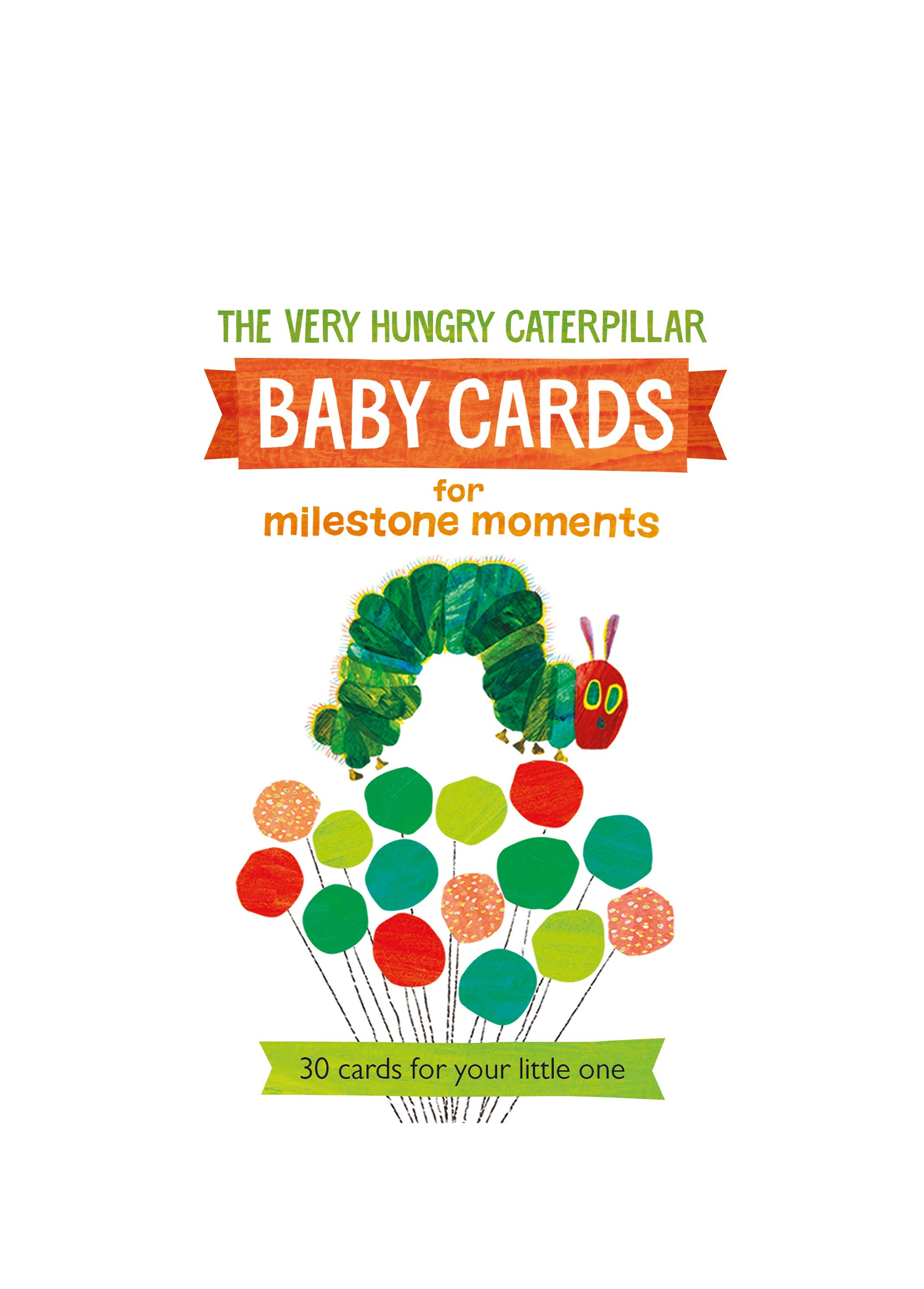 Very Hungry Caterpillar Baby Cards for Milestone Moments Book