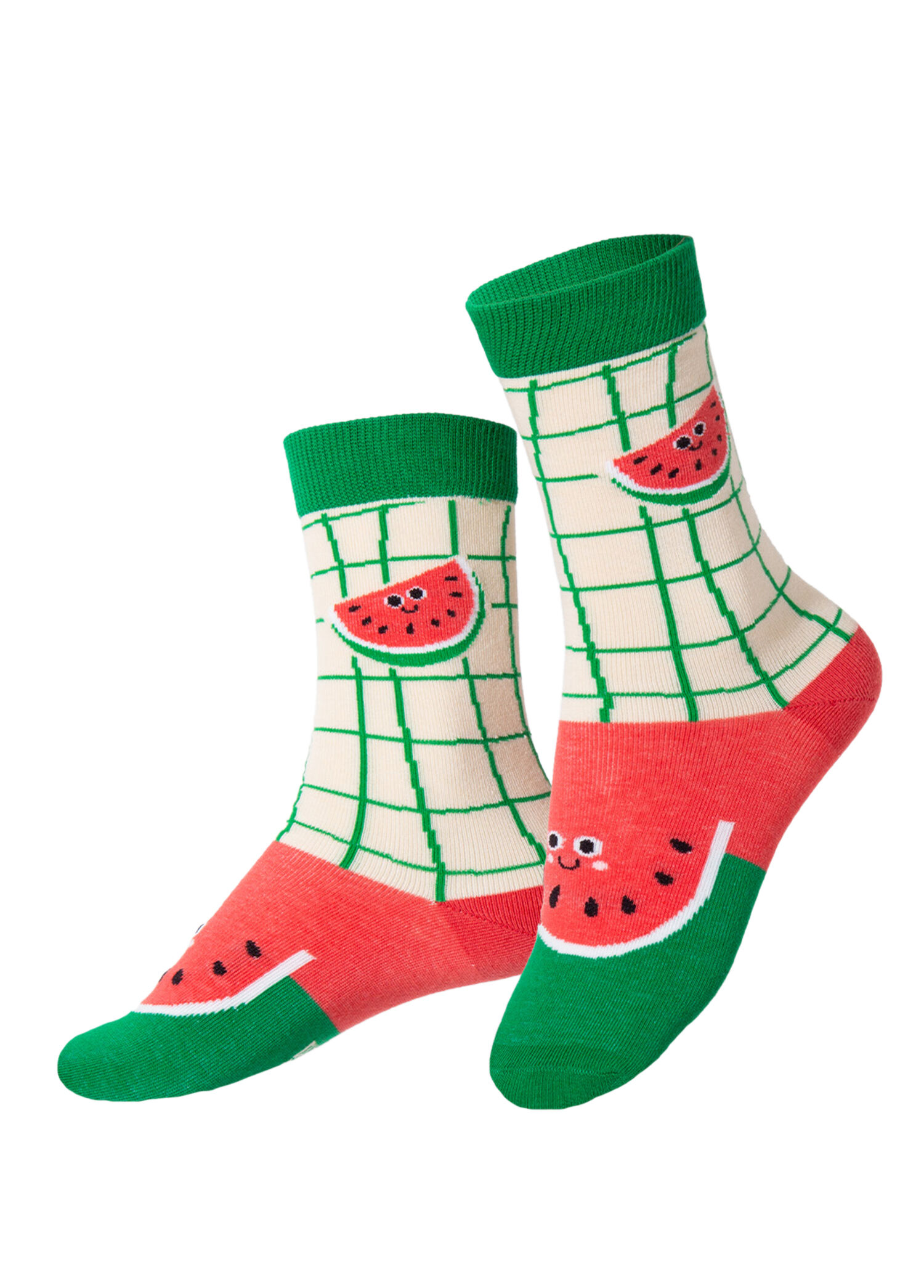 Fresh Melon Renkli Pamuklu Kız Çocuk Çorap