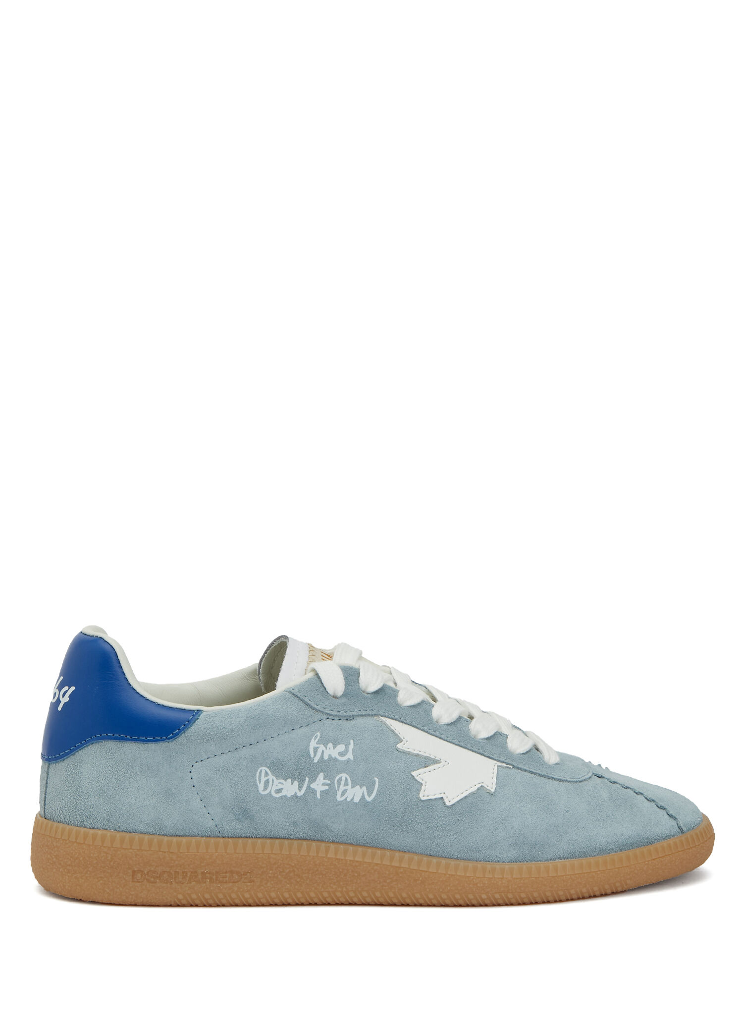 Açık Mavi Kadın Nubuk Sneaker