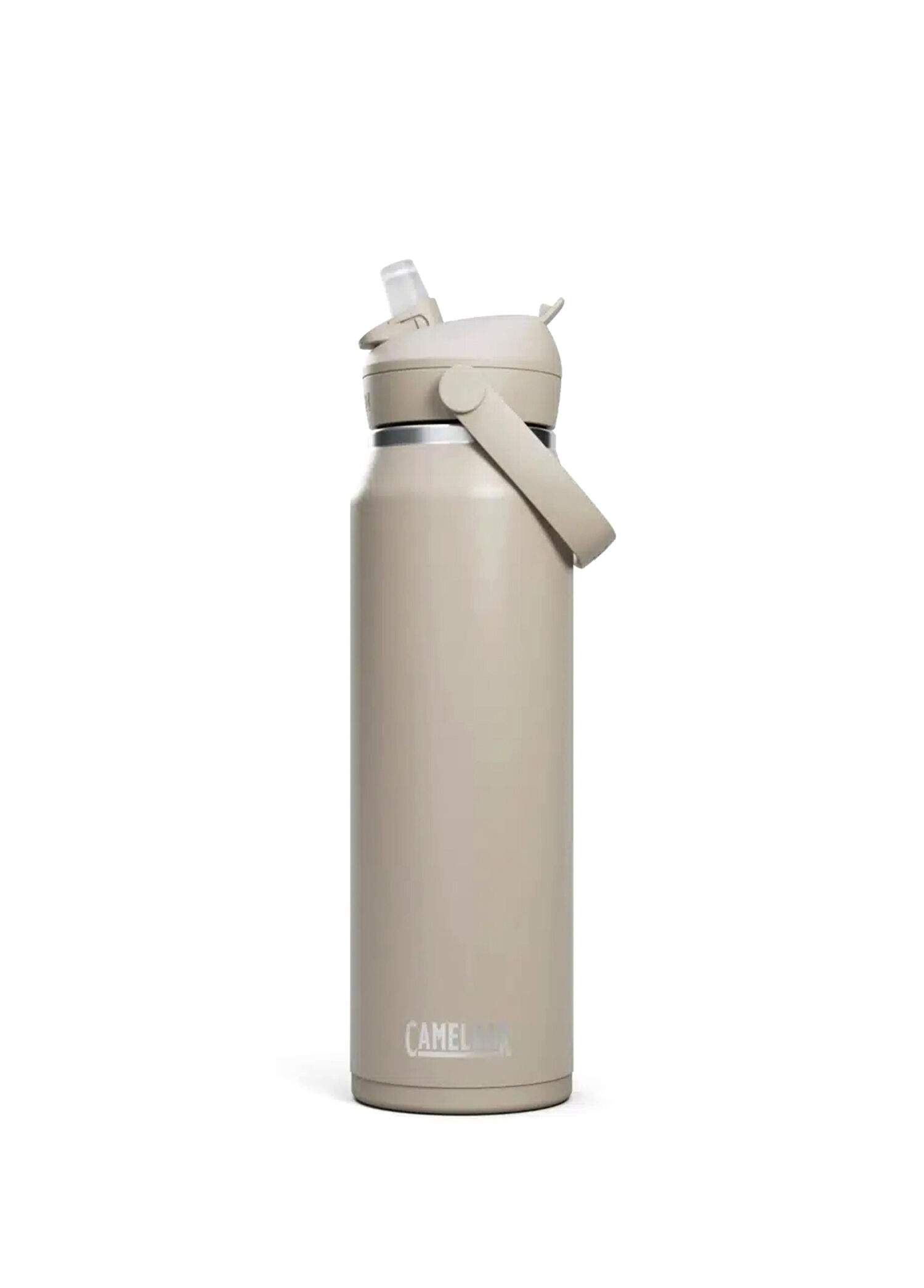 Thrive Flip Krem Çelik Pipetli Termos 950 ml