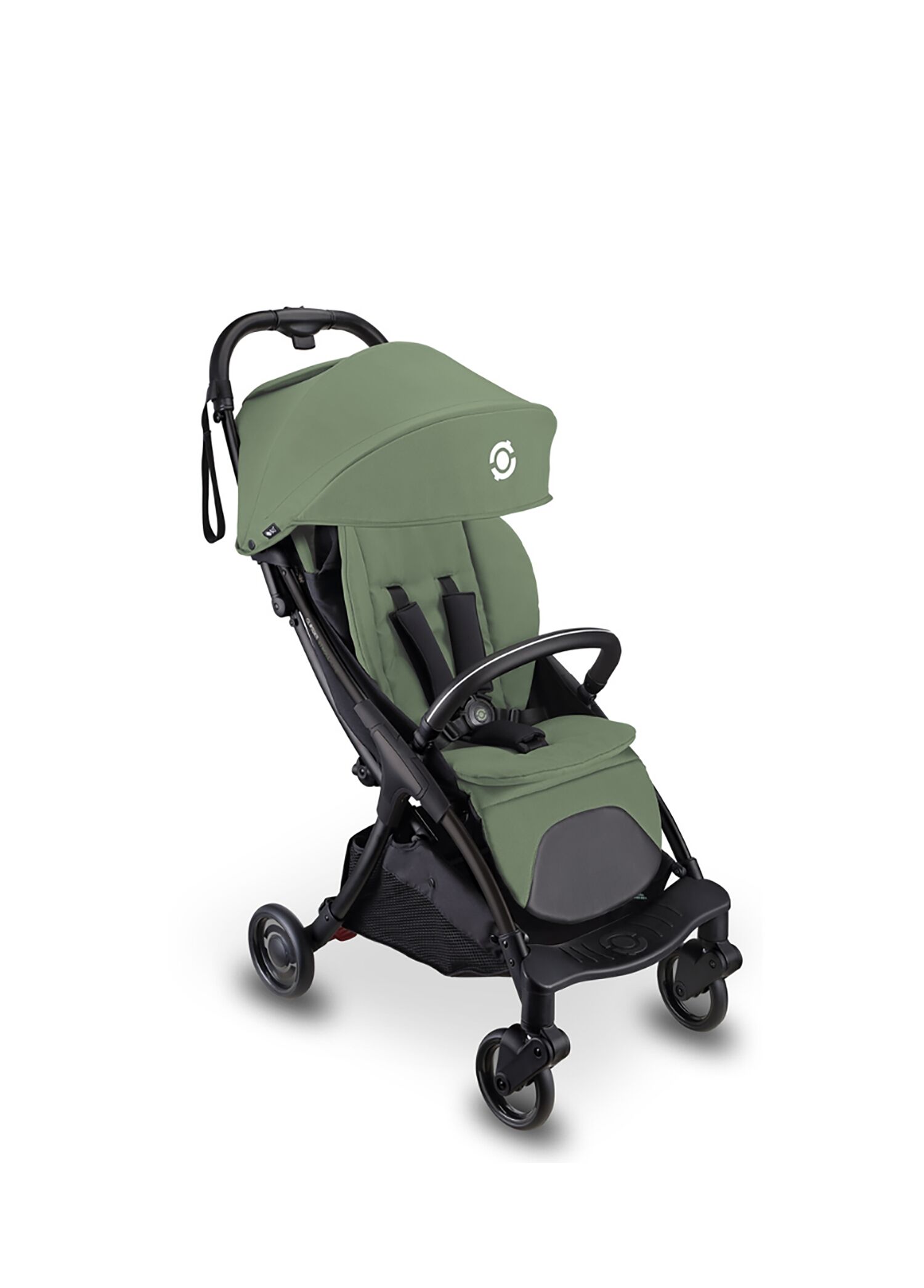 Stroll-lite Zeytin Yeşili Otomatik Katlanabilen Bebek Arabası