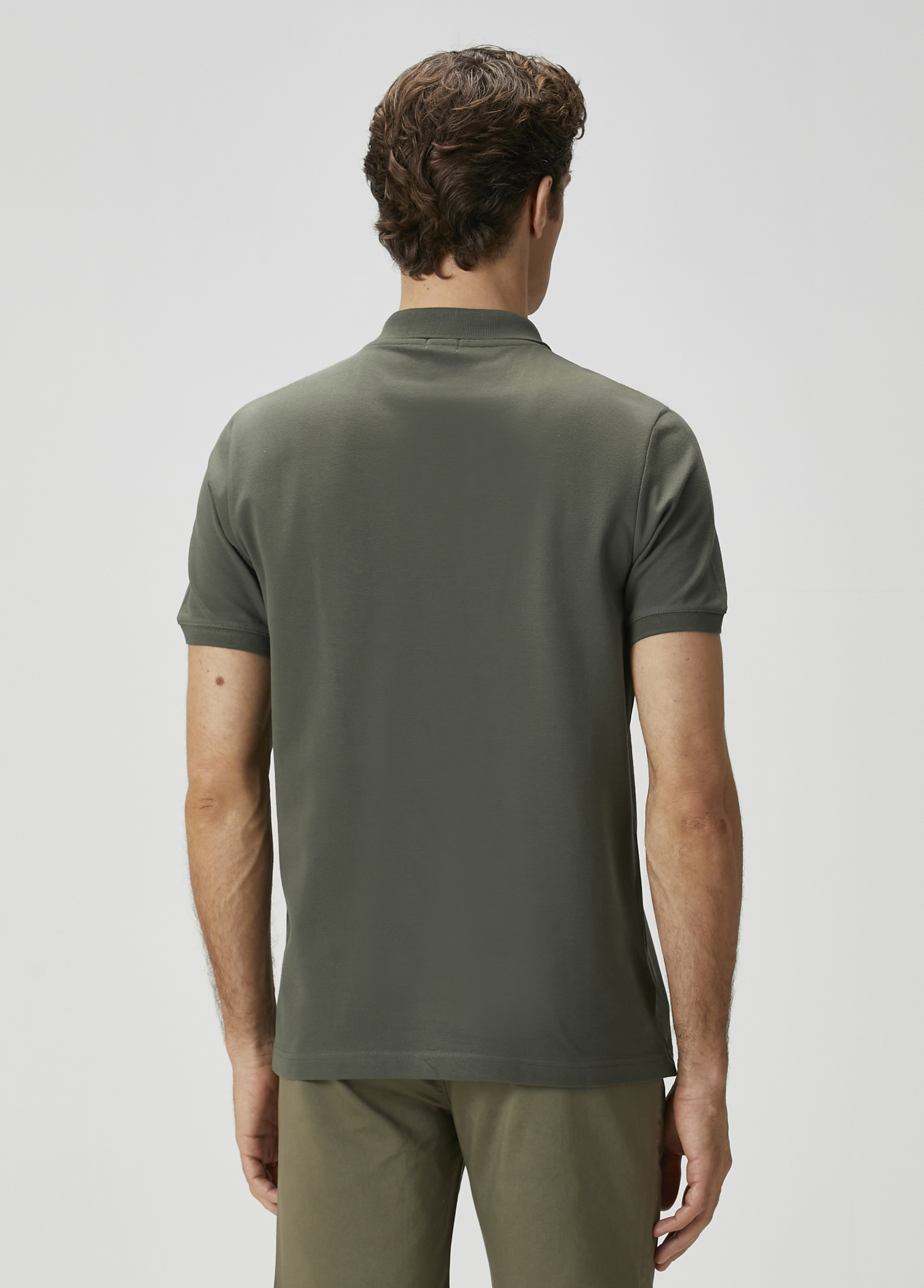 Haki Polo Yaka T-shirt_3