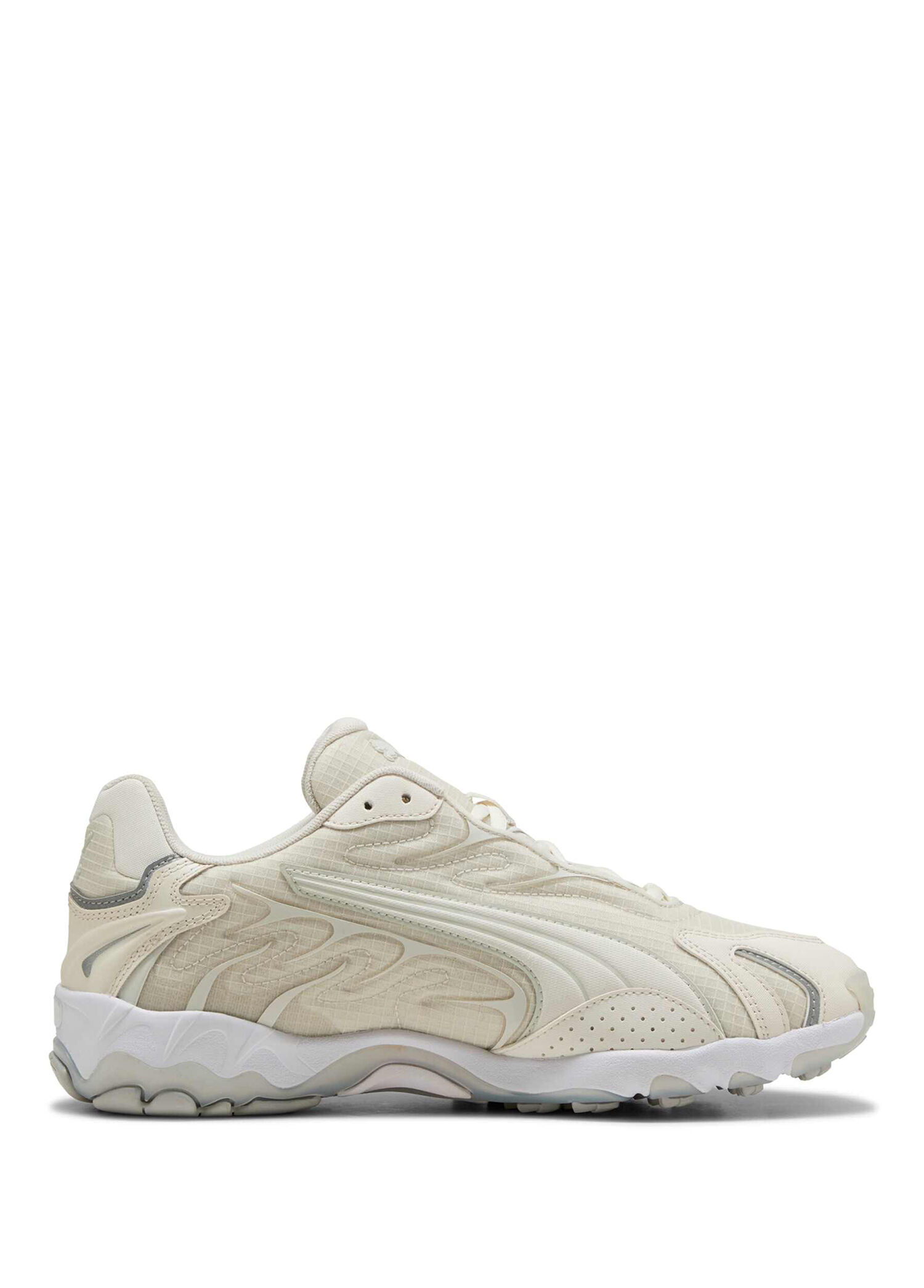 Inhale Essentials Vapor Gray Warm White Unisex Sneaker
