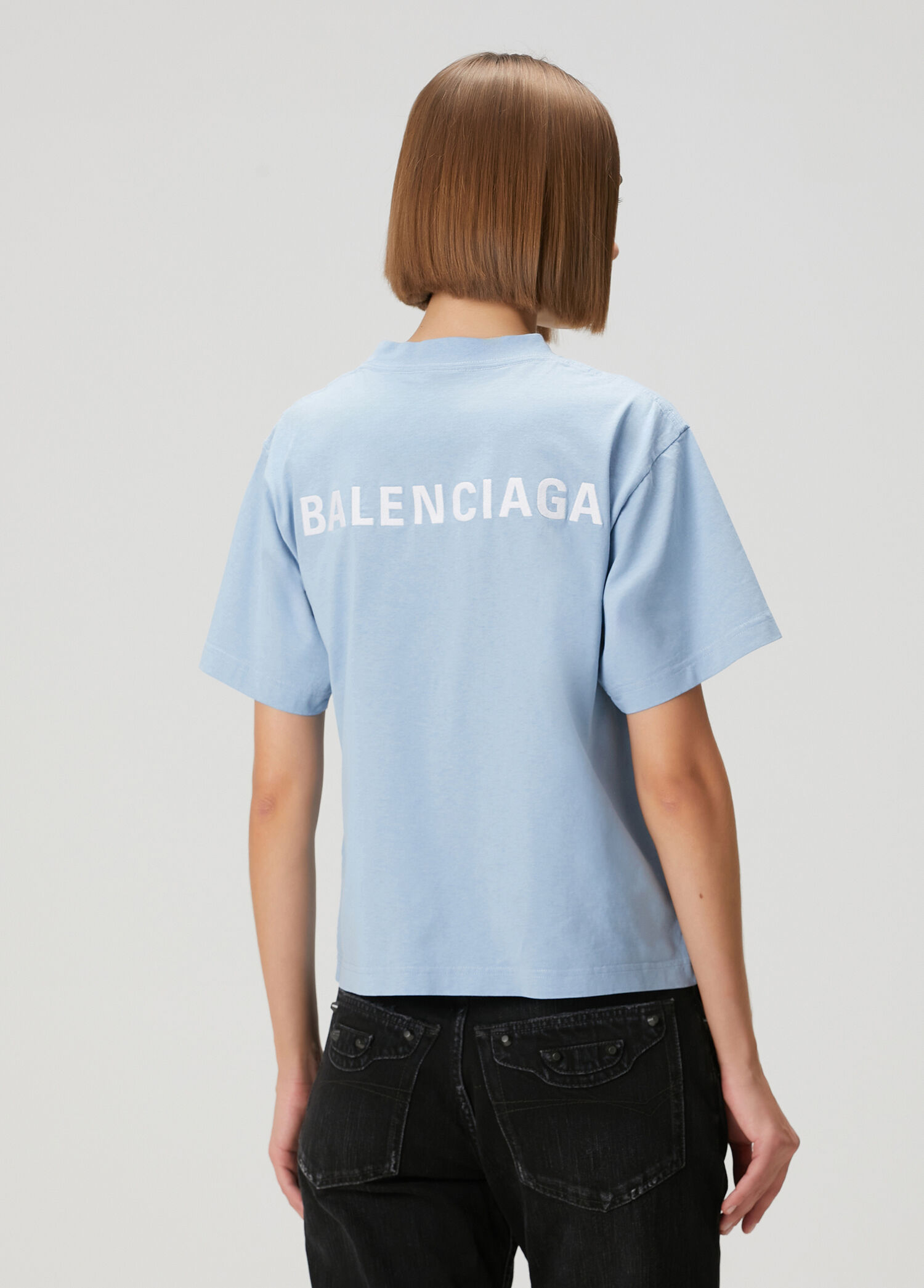 Balenciaga Açık Mavi Kadın Mavi T-shirt 1887326 | Beymen