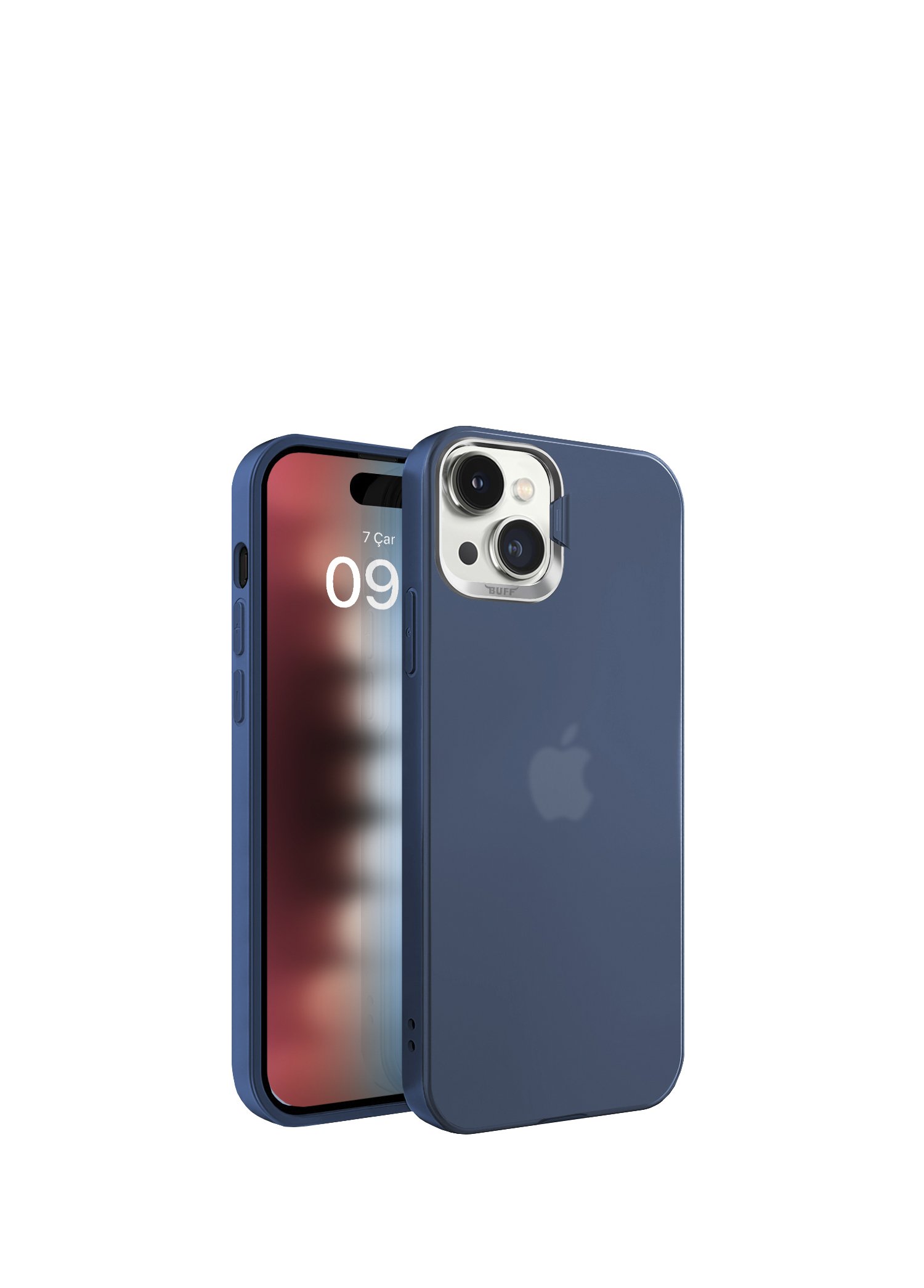 New Corner Blue iPhone 15 Kılıf