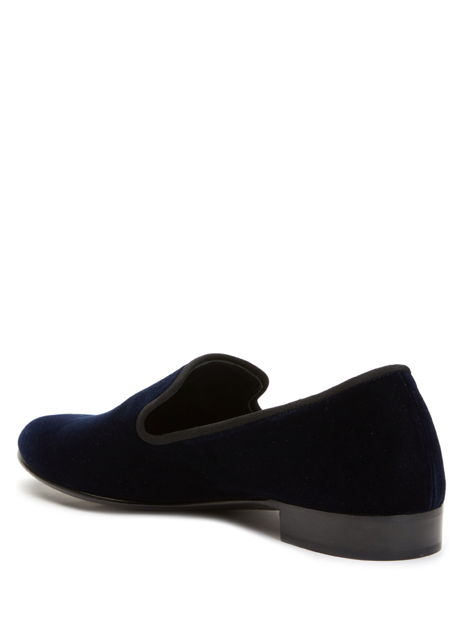 Beymen Lacivert Nakışlı Erkek Kadife Loafer. 1 Beymen Lacivert Nakışlı Erkek Kadife Loafer. 1