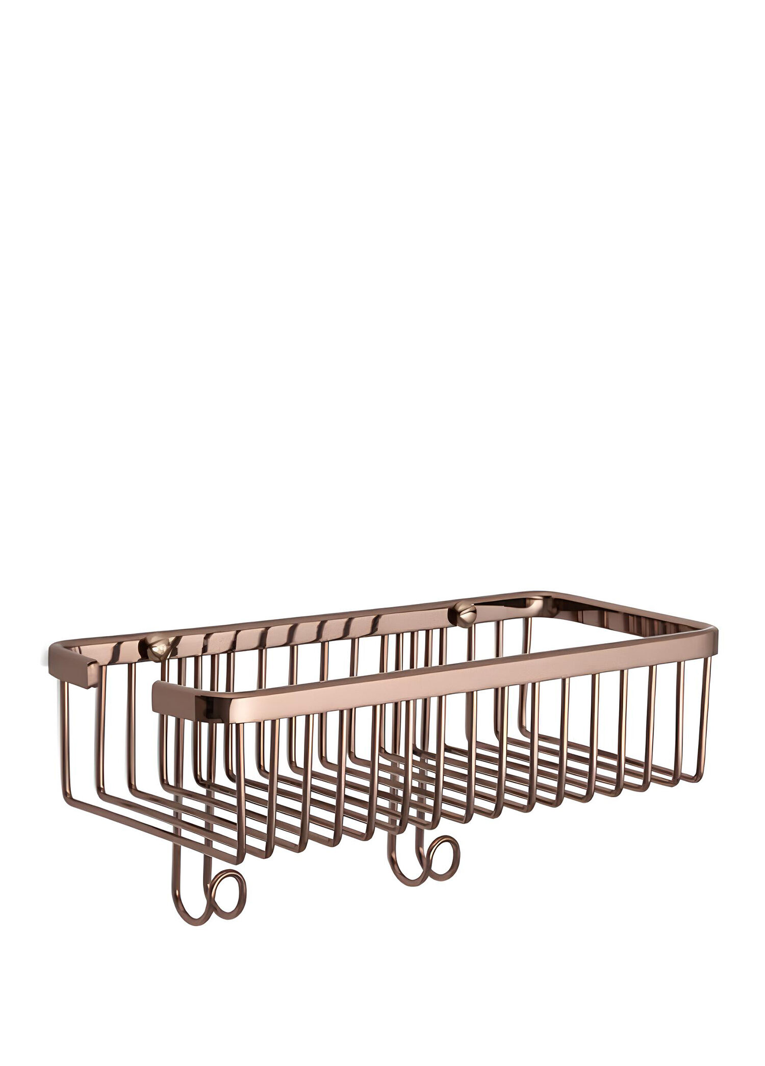 Rose Gold Dikdörtgen Duş Rafı