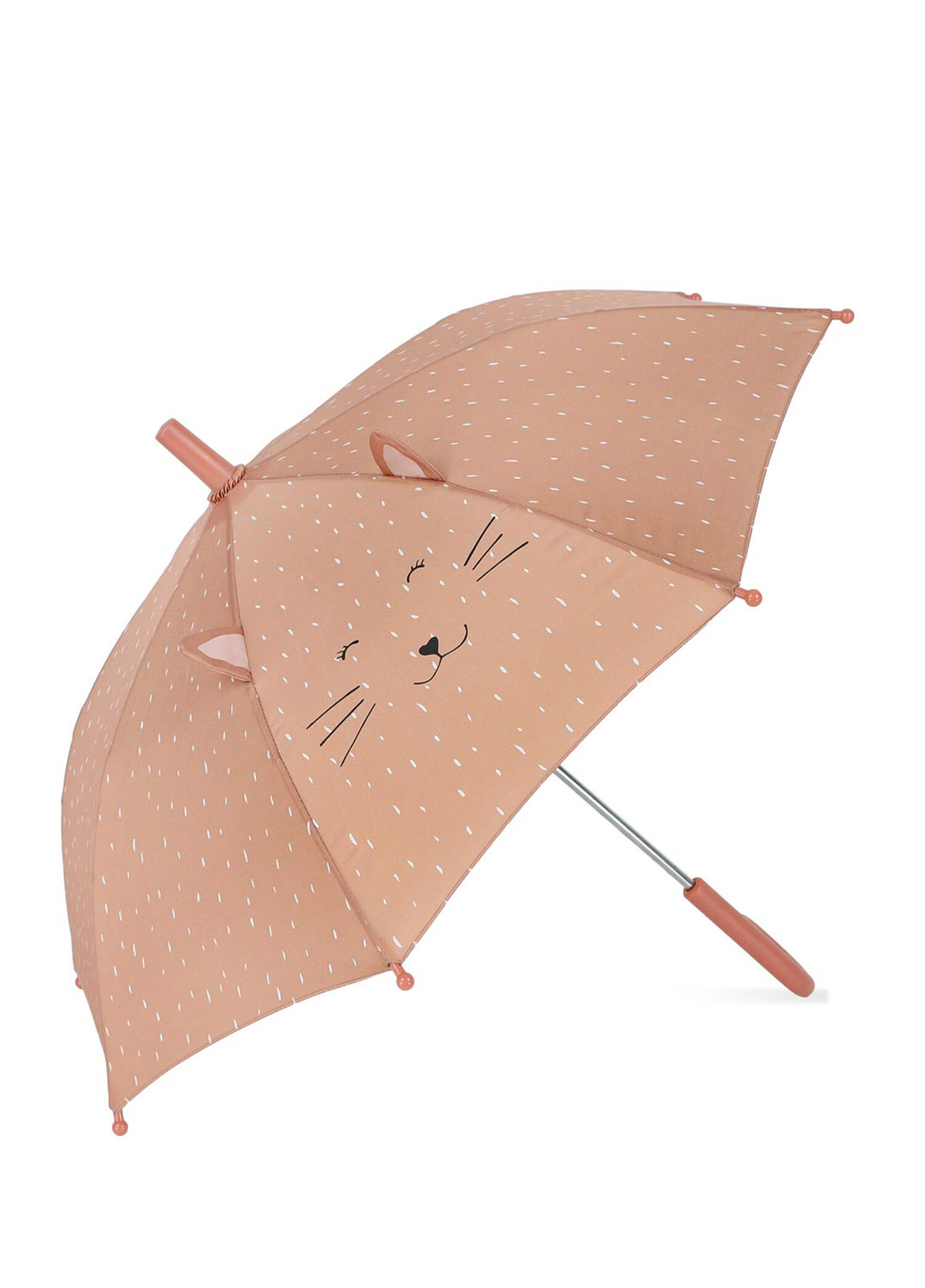 Mrs.Cat Kahverengi Kız Çocuk Şemsiye