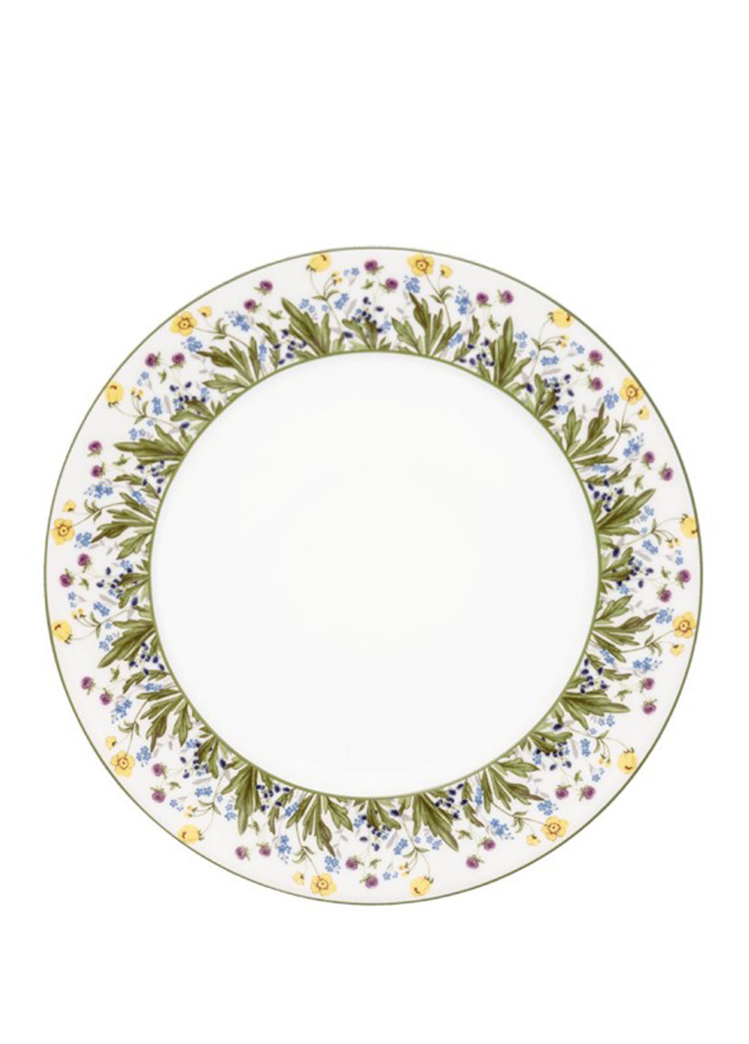Wildflower Dessert Plate Porselen Tabak 20 cm