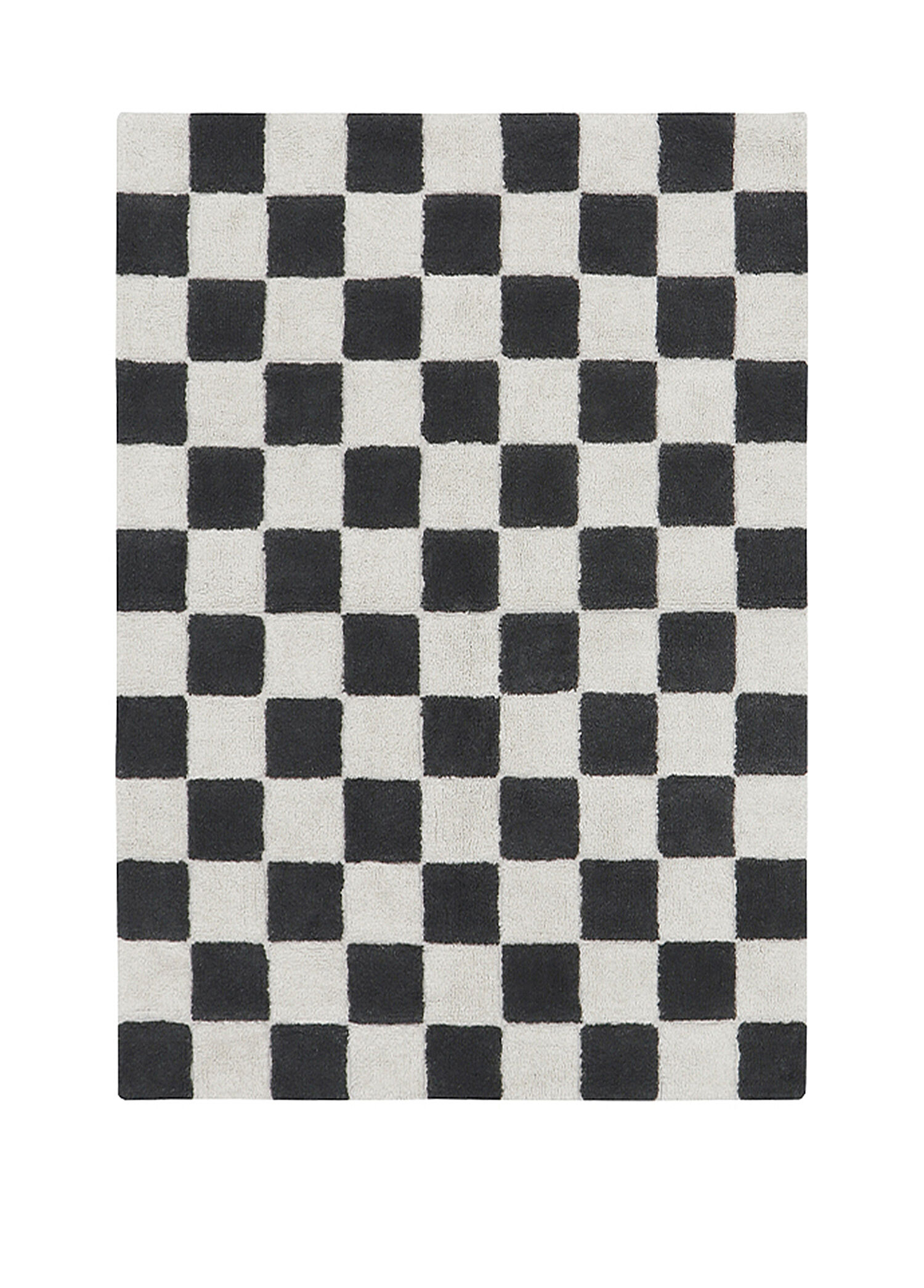 Kitchen Tiles Dark Grey XS Çocuk Odası Halısı 90 x 130 cm