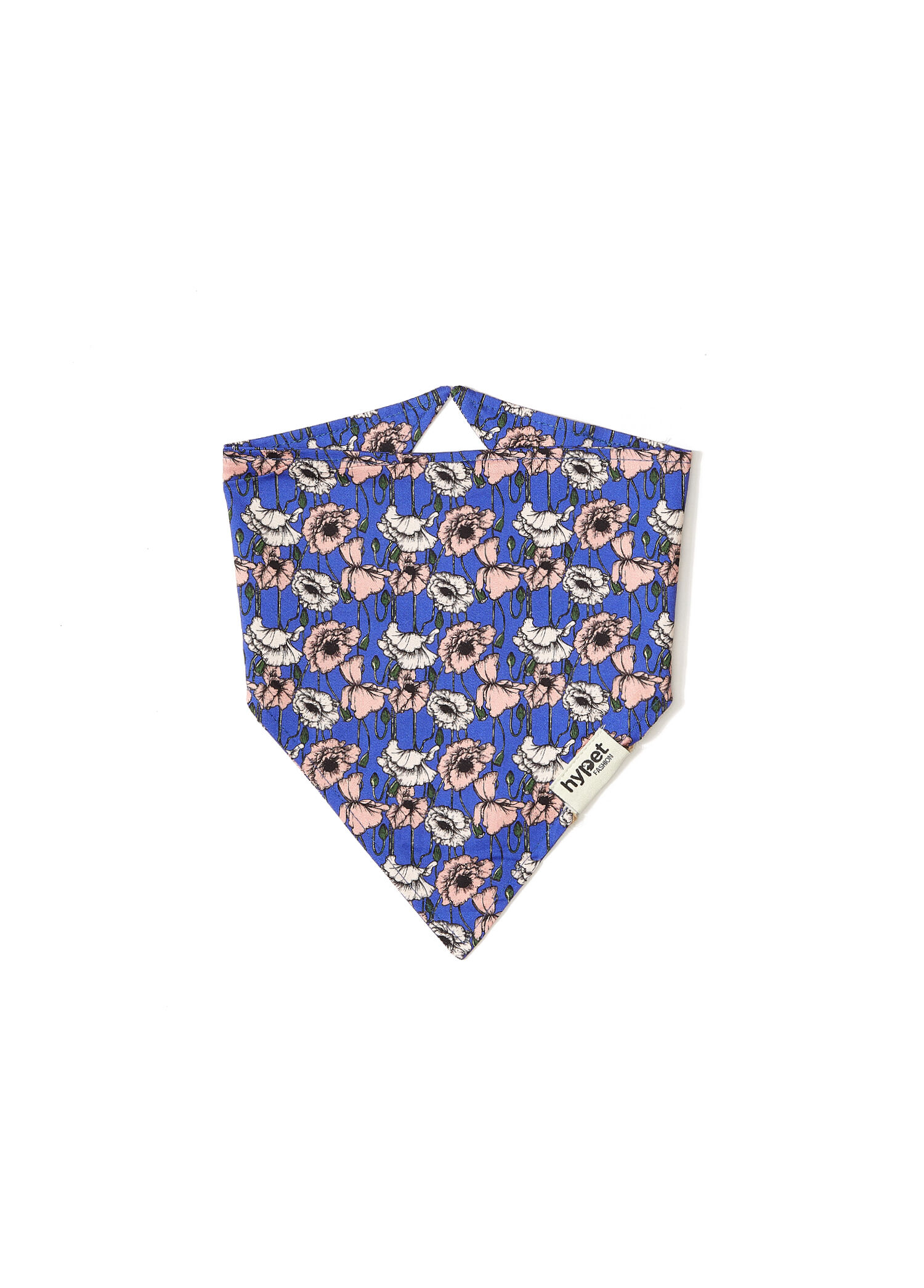 Bloom Pamuklu Lacivert Köpek Bandana