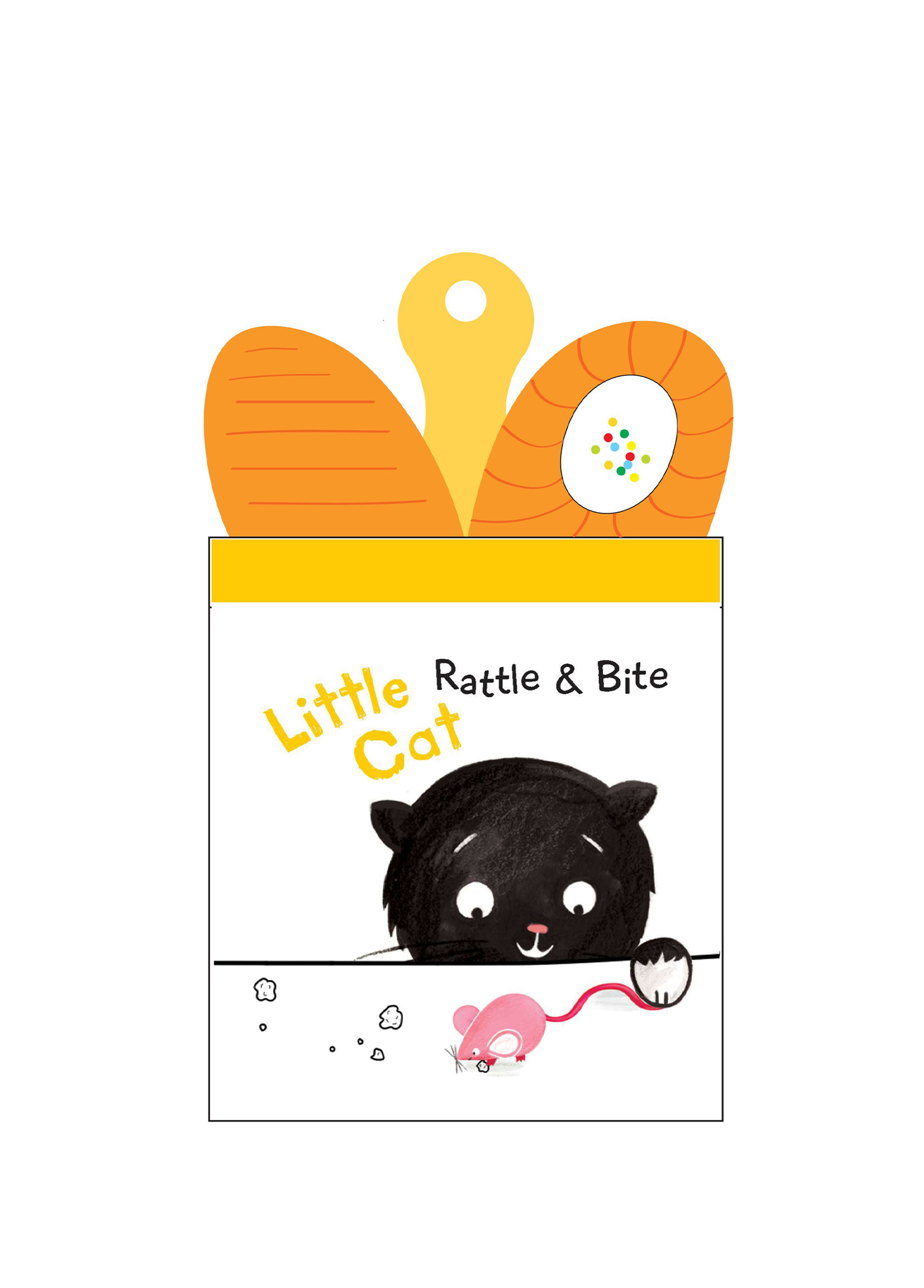 Rattle and Teether Little Cat