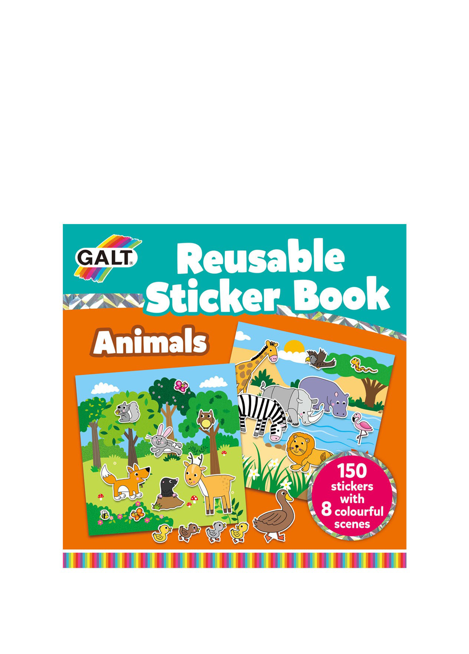 Animals Reusable Eğitici Kitap