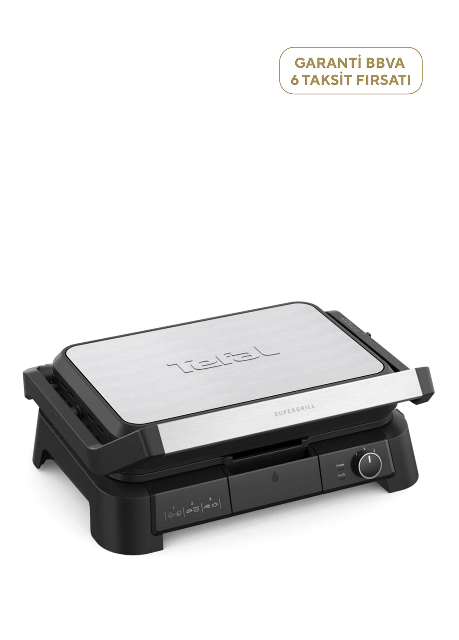 SuperGrill 3in1 Büyük Boy Tost Makinesi