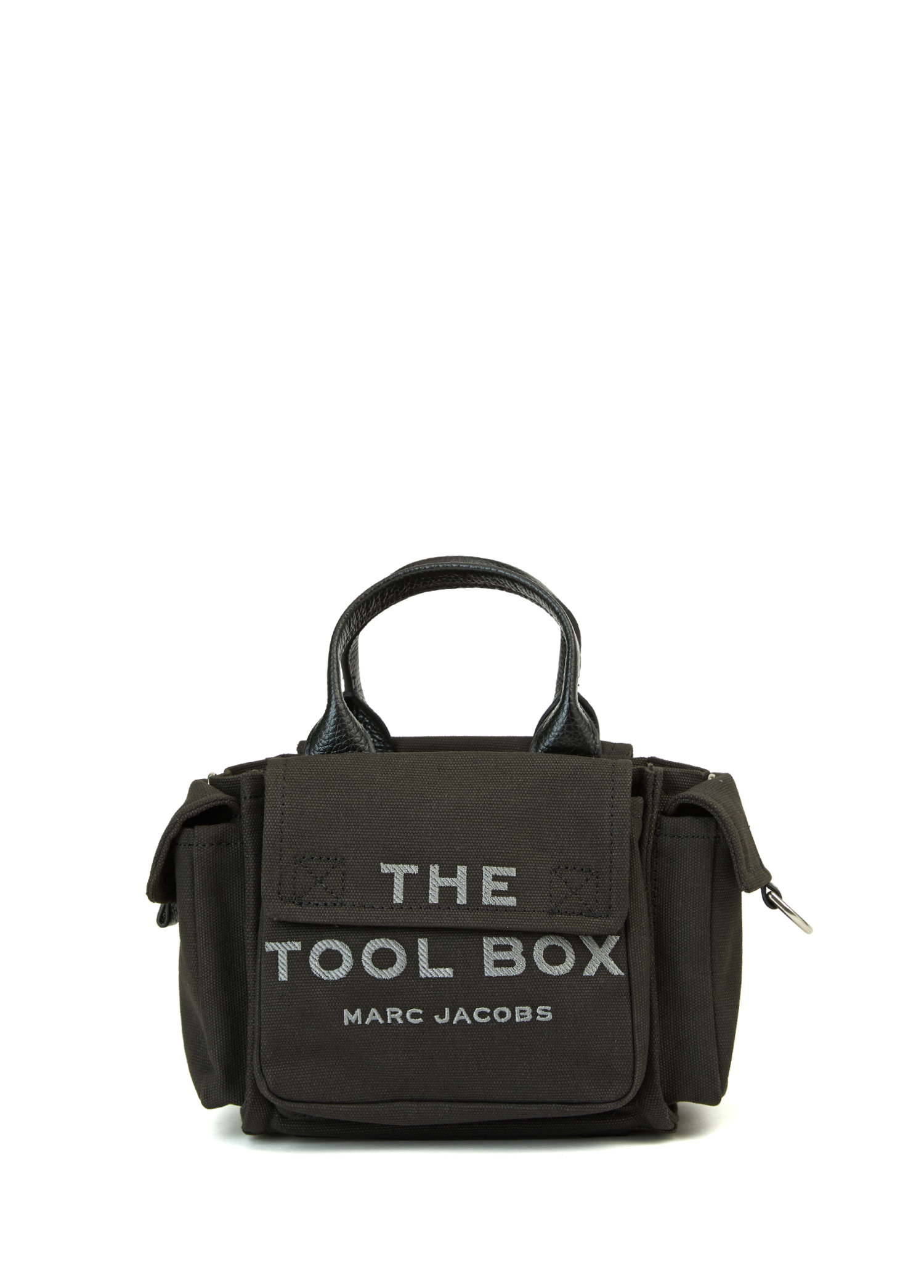 The Tool Box Siyah Kadın Kanvas Omuz Çantası