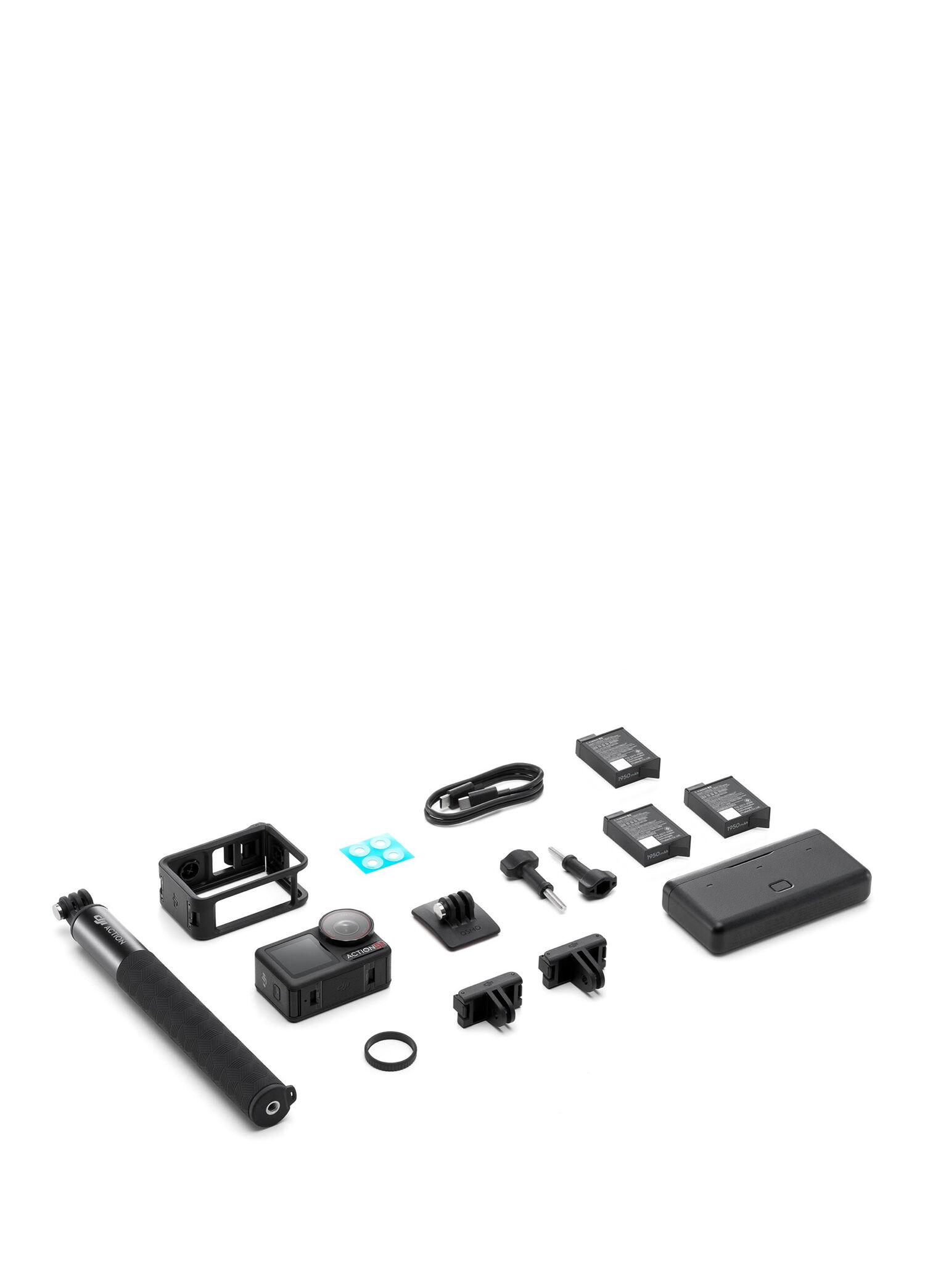 DJI - Osmo Action 5 Pro Adventure Combo Aksiyon Kamerası - Siyah