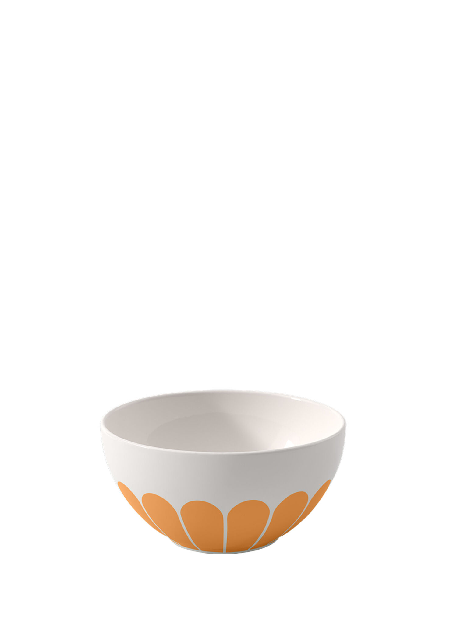 Fleur Soleil Turuncu Porselen Kase 14 cm