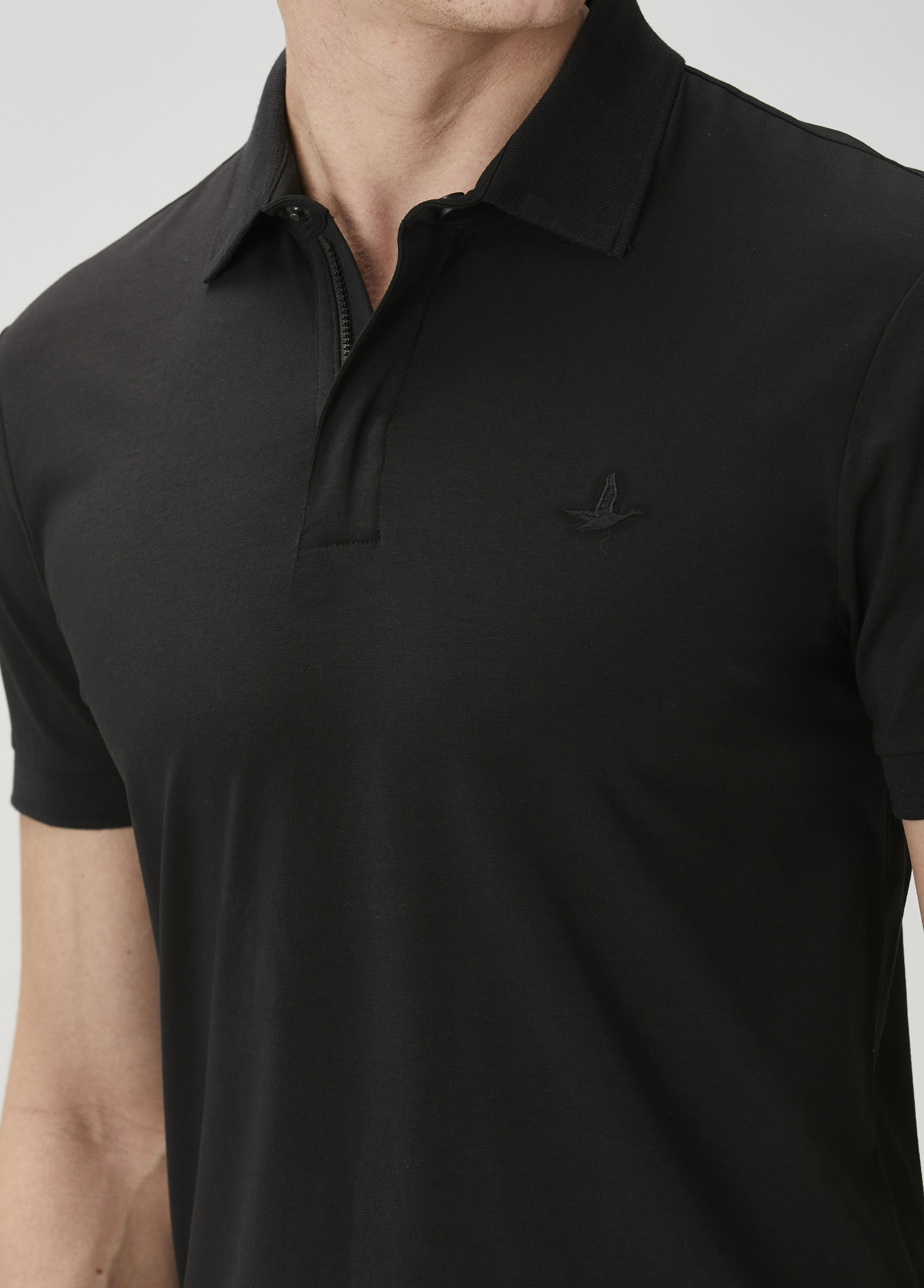 Siyah Polo T-shirt_6