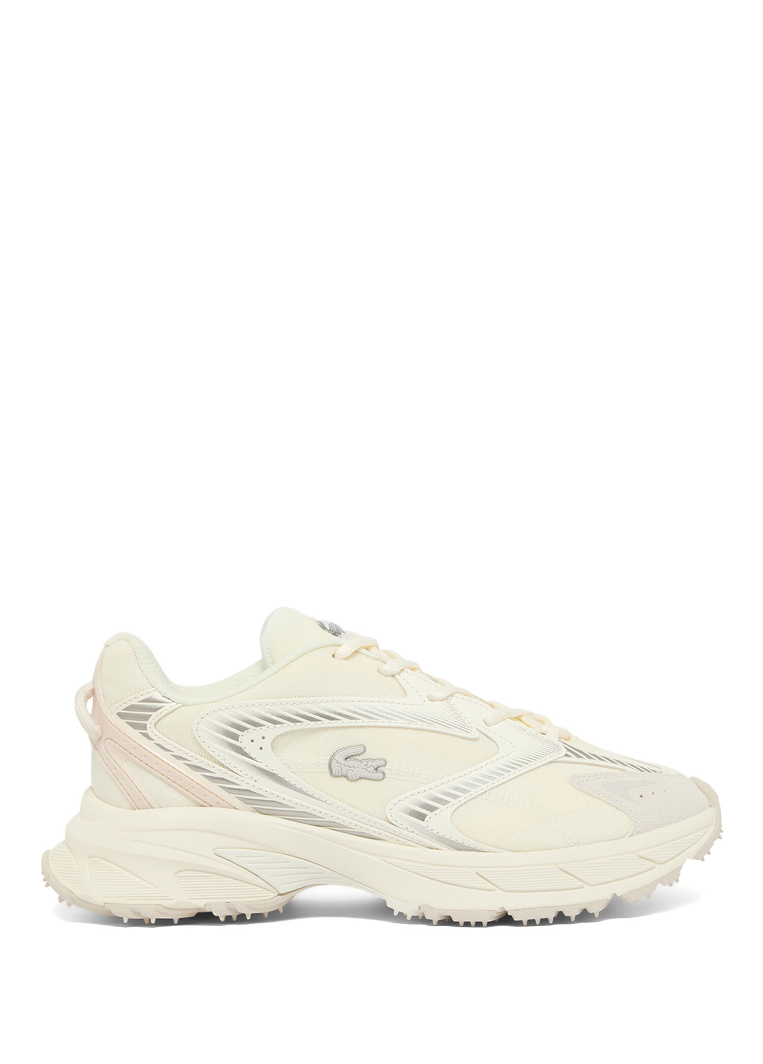 Lacoste Krem-18C Kadın L003 Neo Shot Krem Rengi Fileli Kadın