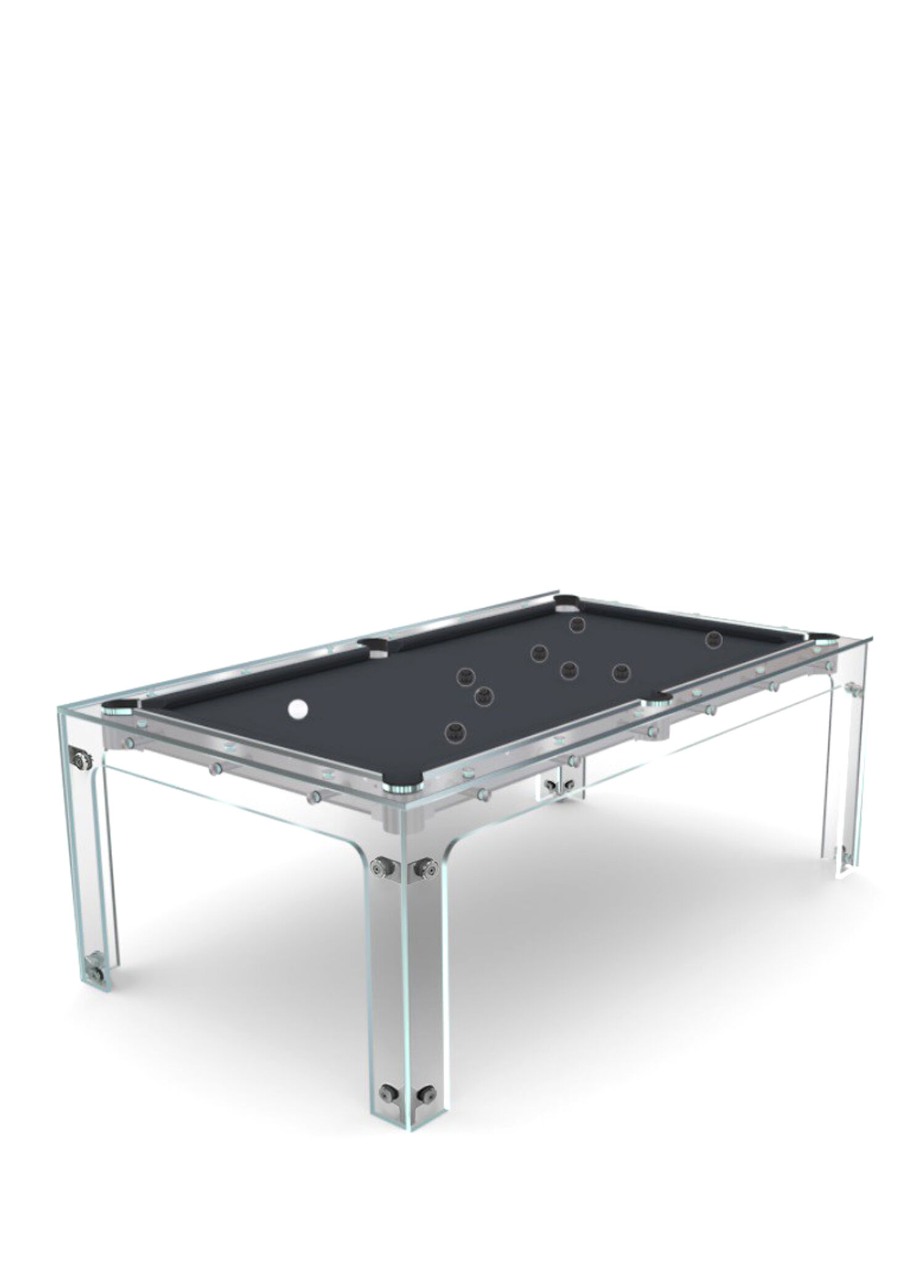 Kristal Dizayn Bilardo Masası