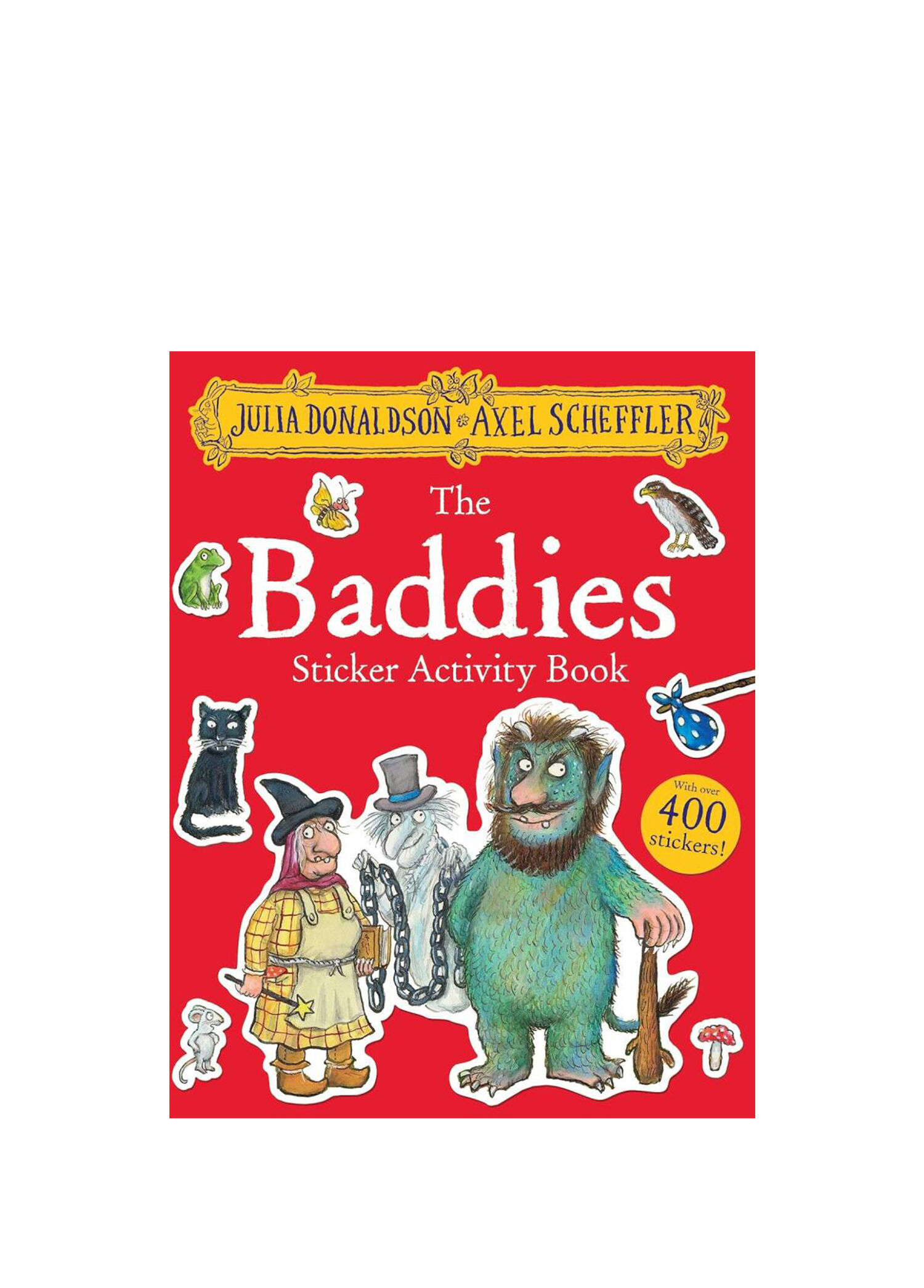 The Baddies Sticker Activity Book Çocuk Yabancı Dil Eğitici Aktivite Kitabı