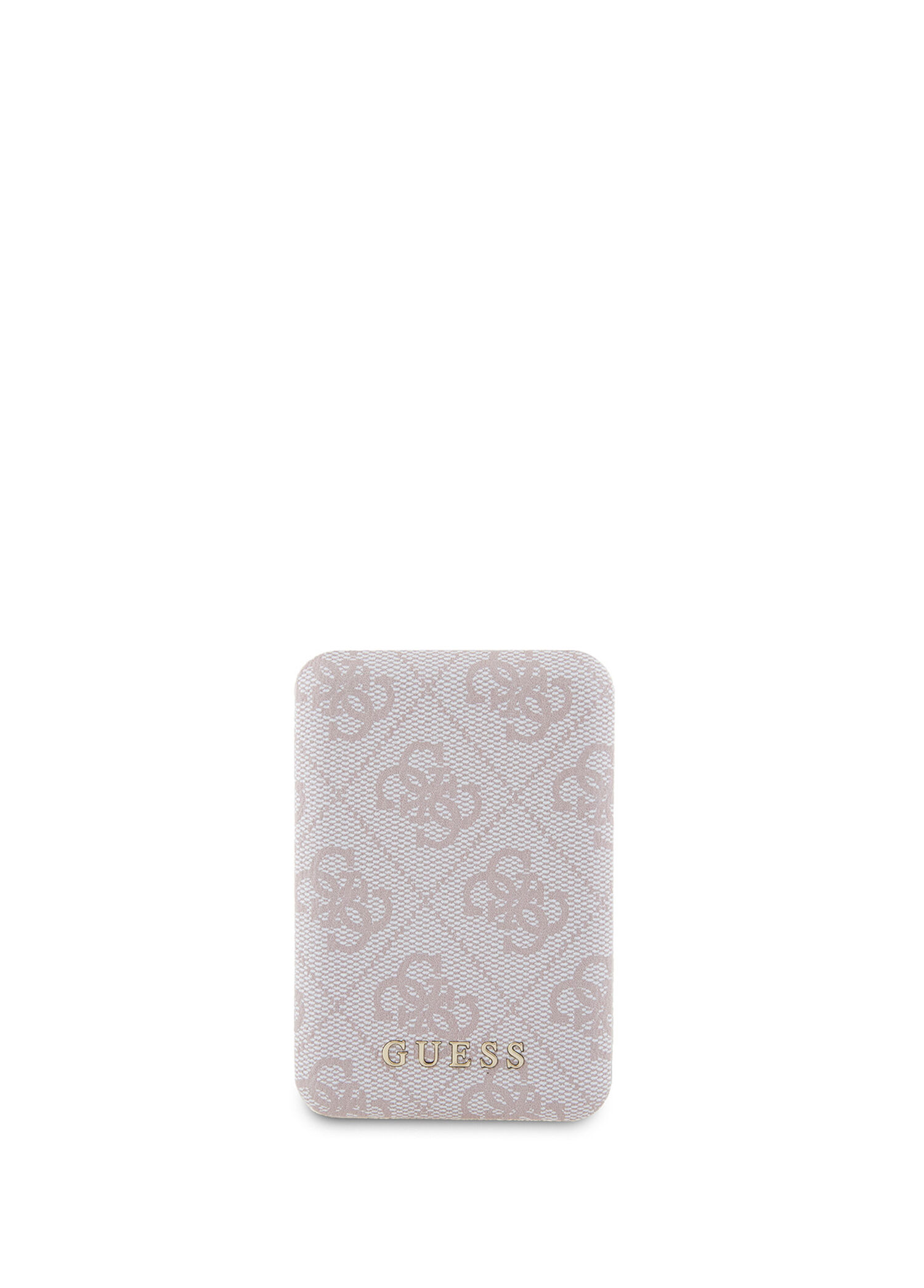 Guess  - 5000mAh 15W Powerbank With Digital Led Display Leather Pattern Metal Lettering Logo
