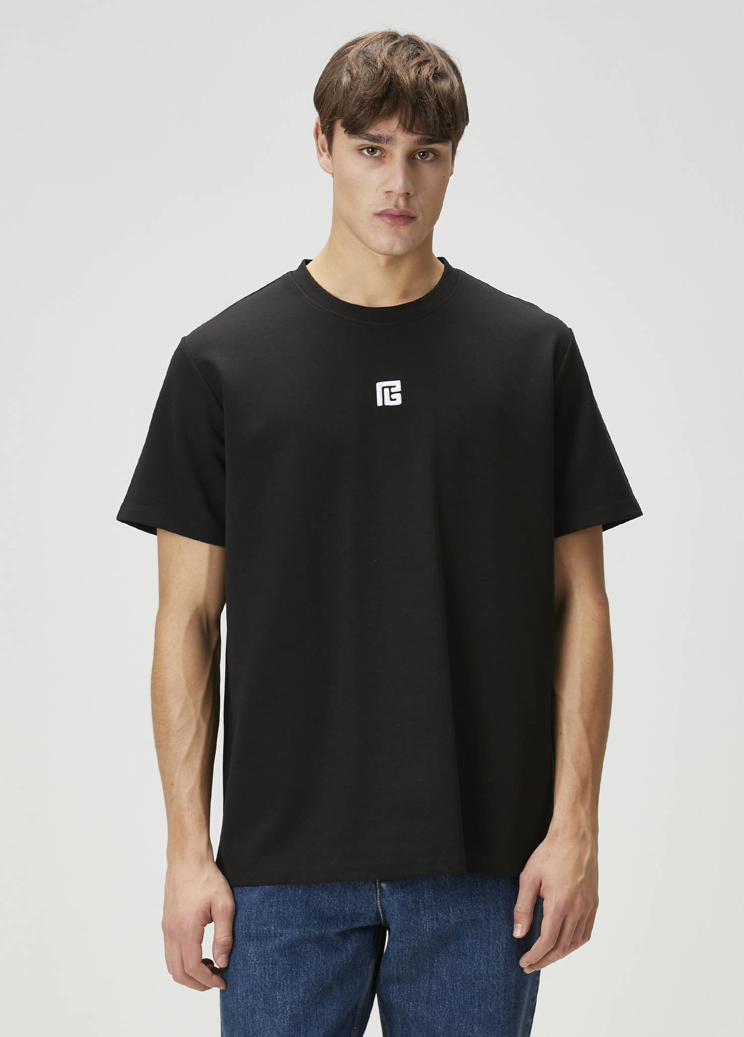 Regular Fit Siyah T-shirt