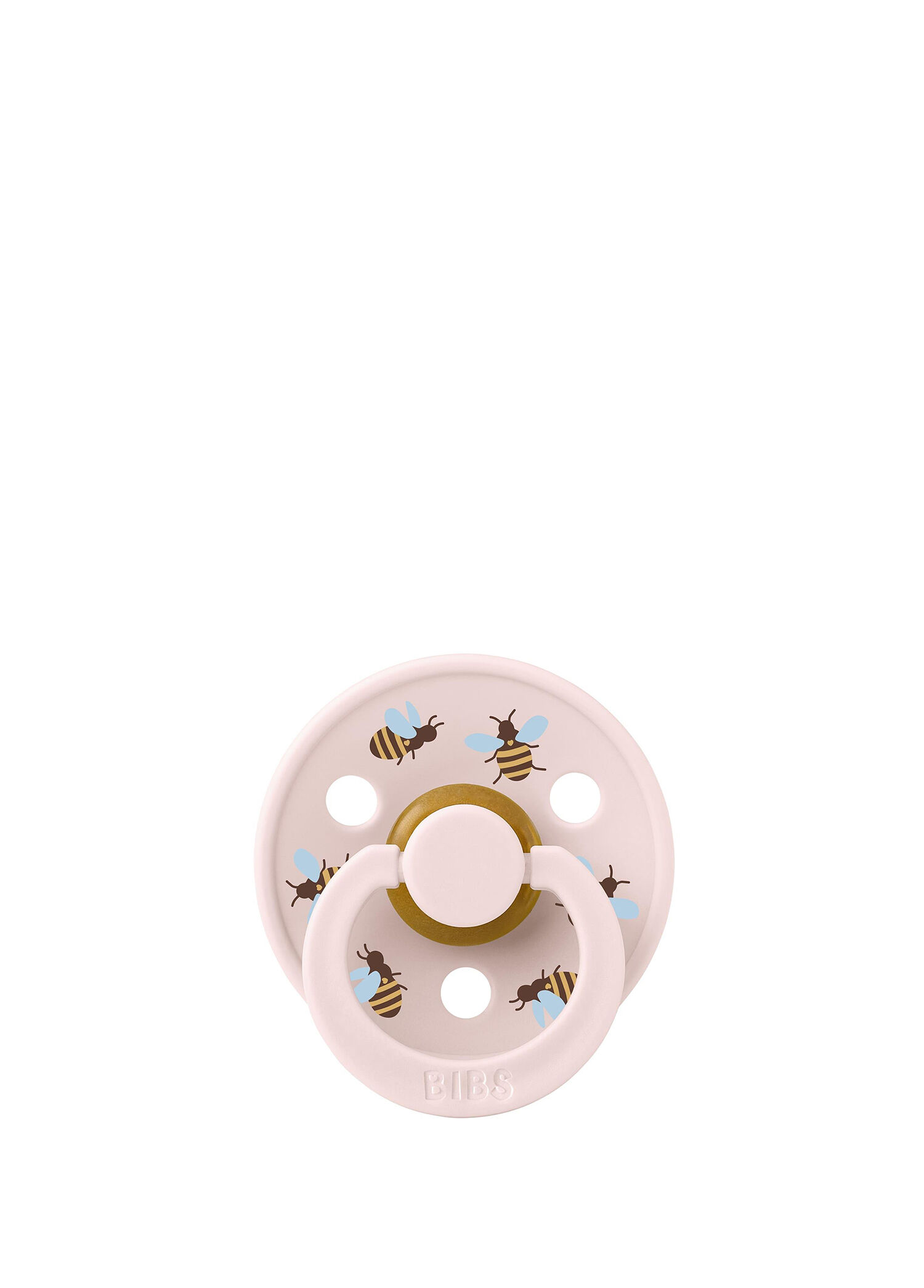 Studio Colour Bumblebee Friends Petal Bej 0-6 Ay Kauçuk Emzik