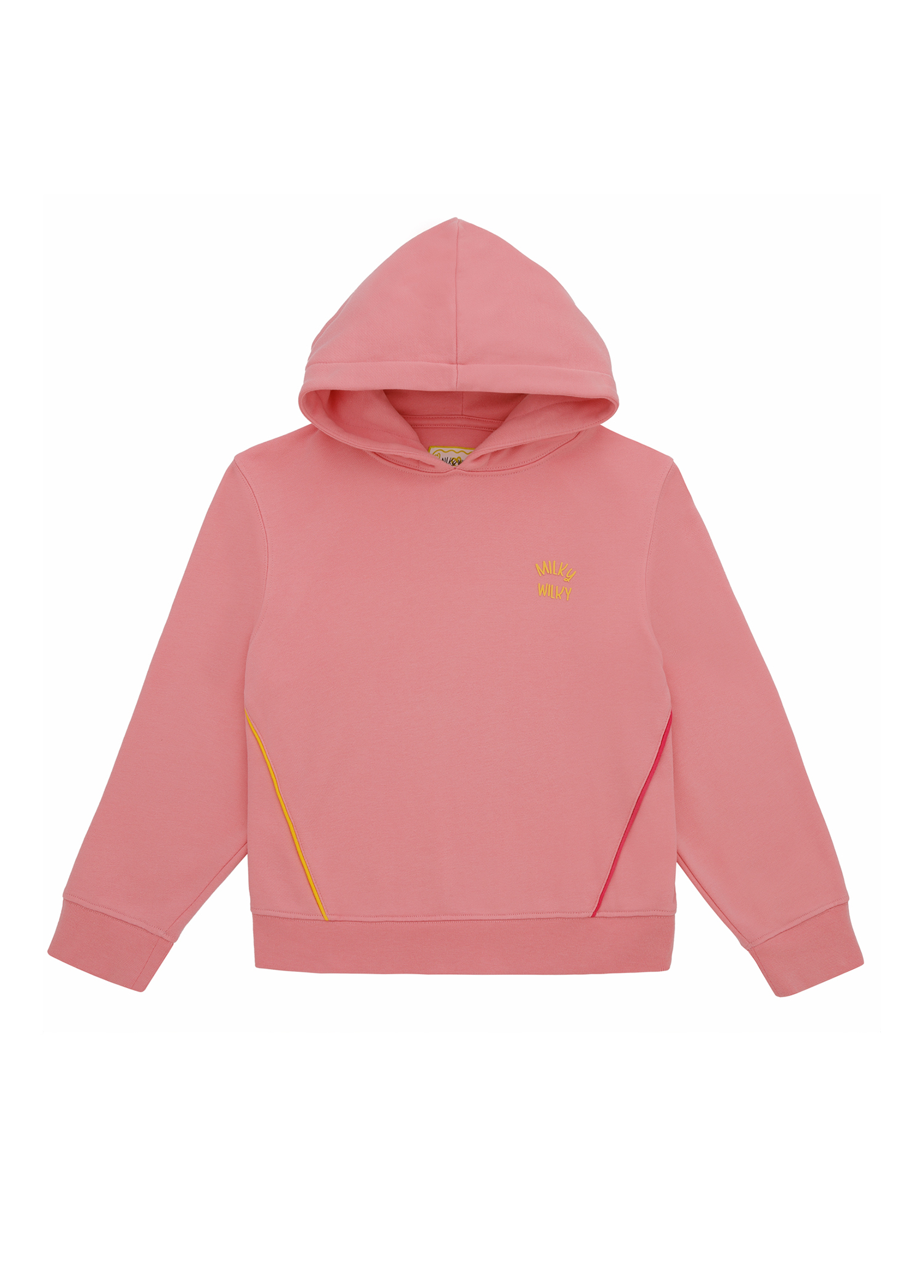 Pembe Organik Pamuk Kız Çocuk Sweatshirt