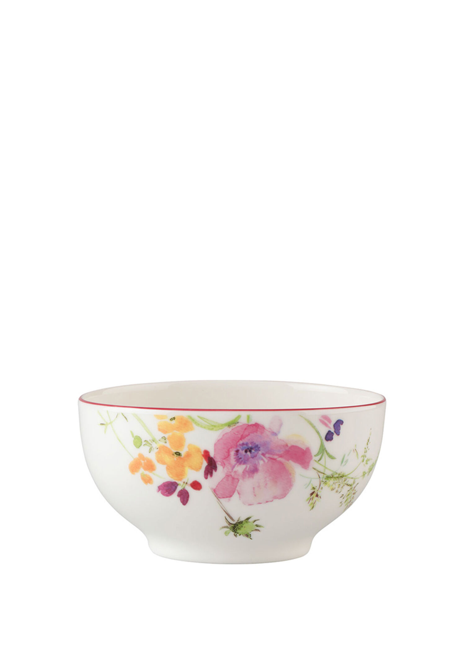 Mariefleur Çiçek Desenli Porselen Kase 15 cm