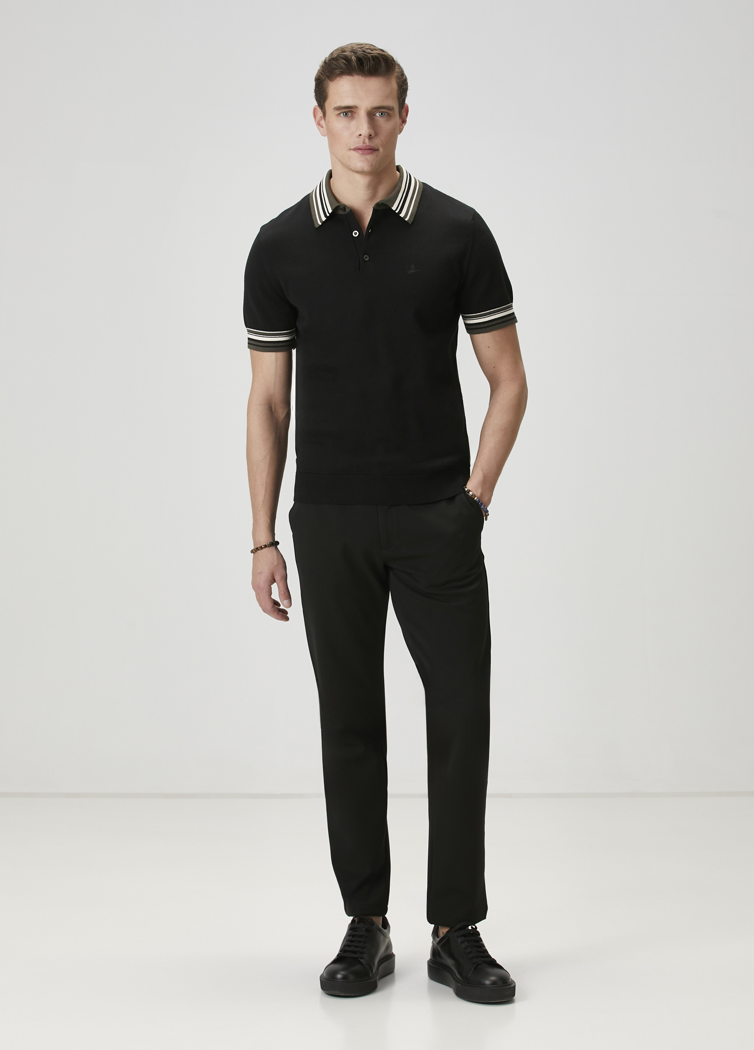 Siyah Polo Triko_2