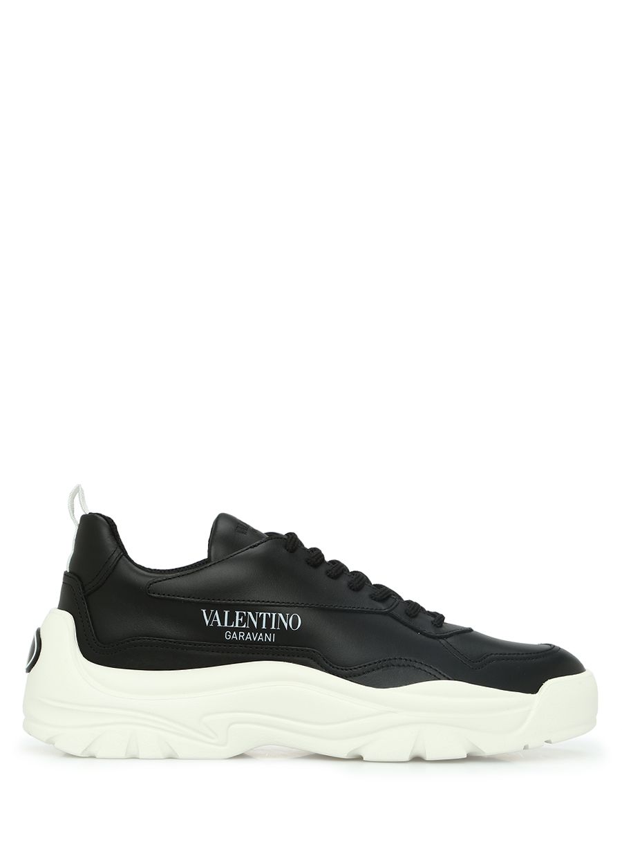 Beymen Gumboy Siyah Beyaz Logolu Kadın Sneaker. 1