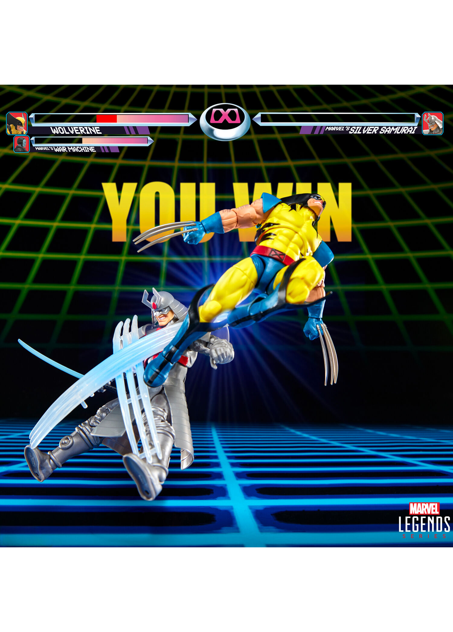 Marvel - Legends Gamerverse Wolverine vs Marvel's Silver Samurai 2