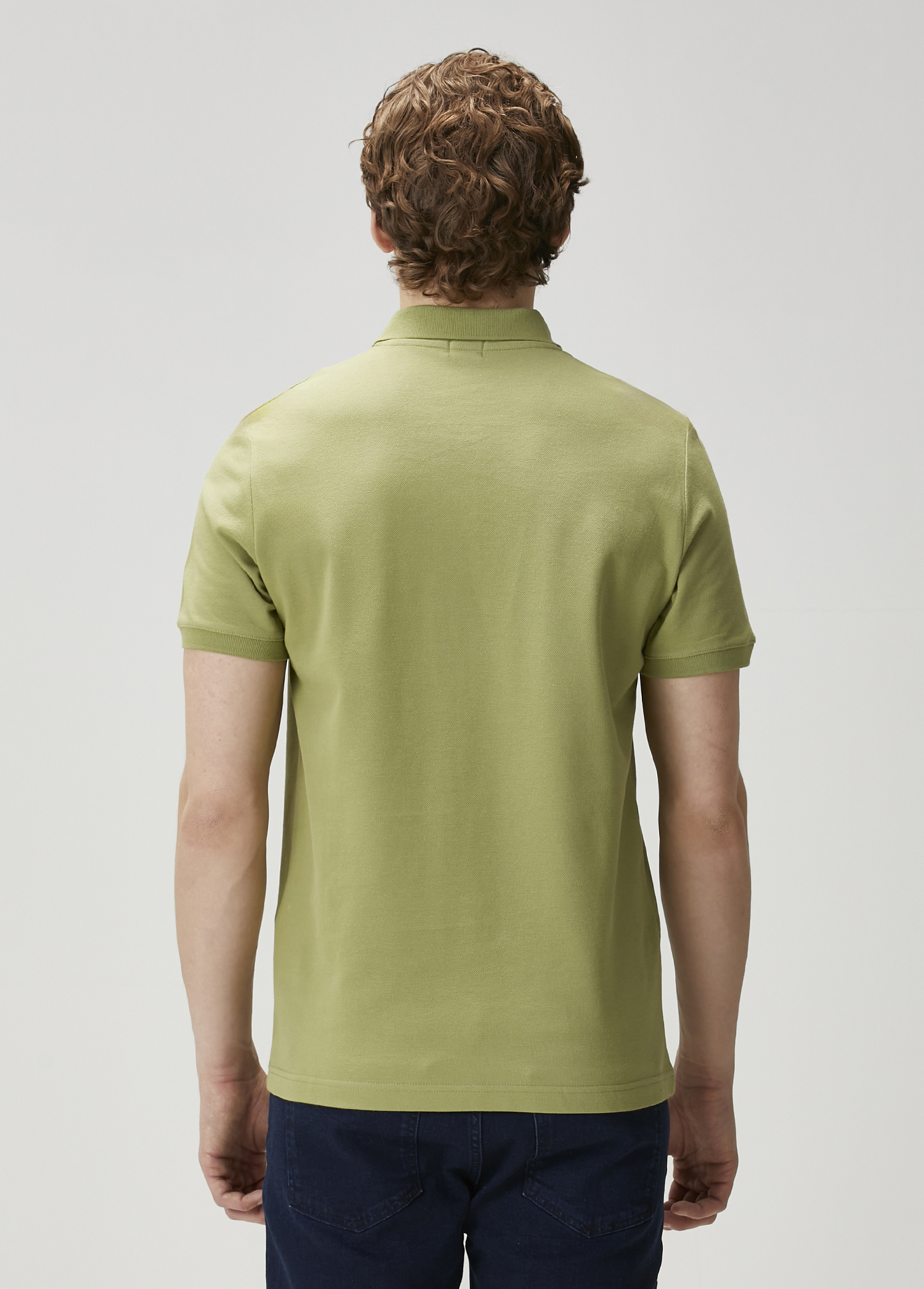 Yeşil Polo t-shirt_3
