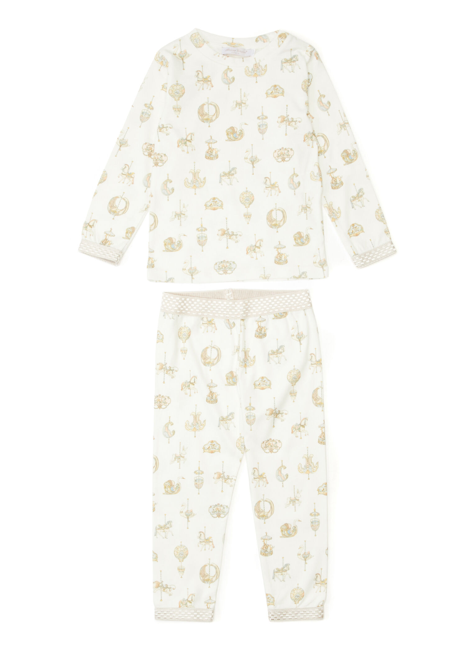 Çok Renkli 2li Unisex Çocuk Pijama Seti
