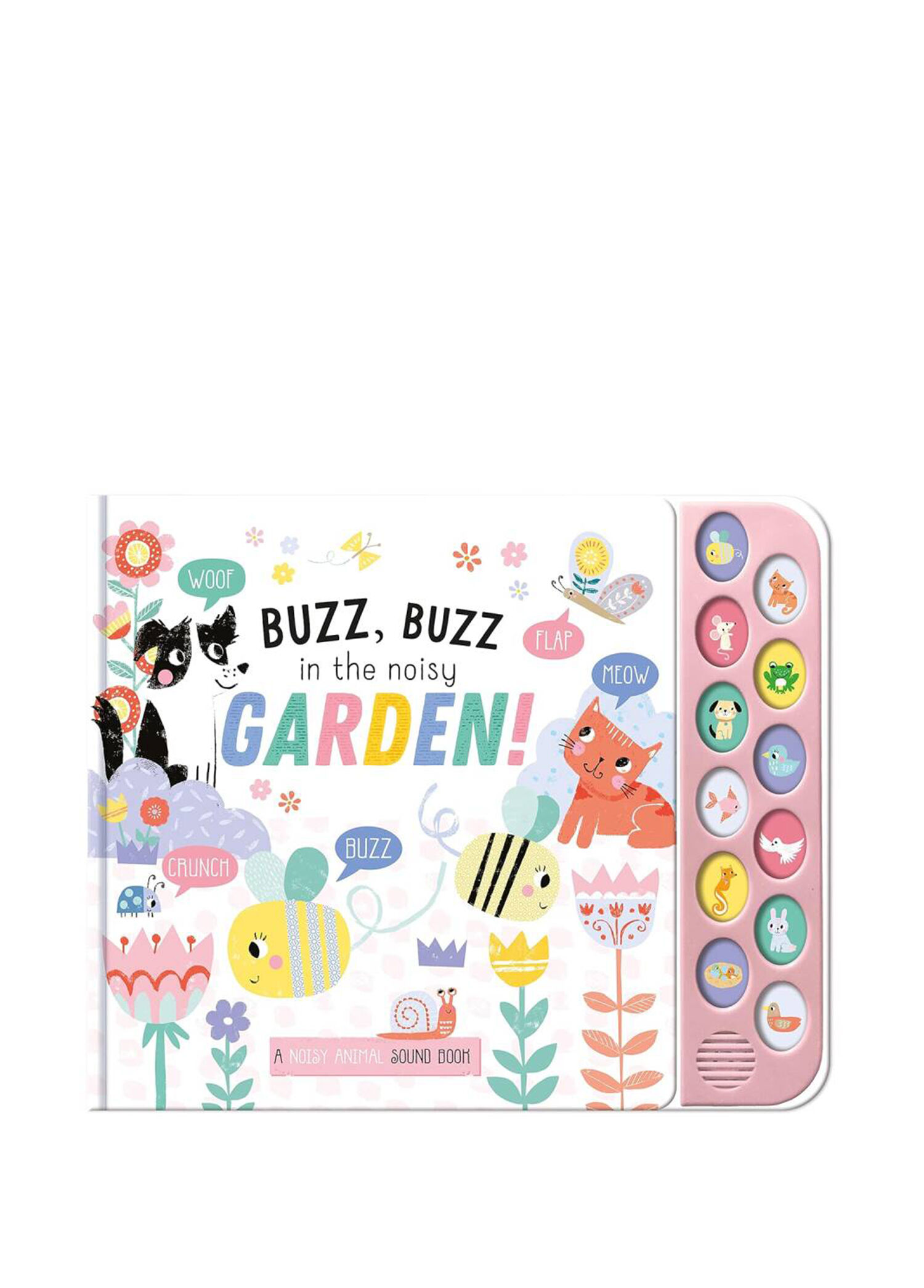 Buzz Buzz In The Noisy Garden 12 Button Sound Book Yabancı Dil Sesli Çocuk Kitabı