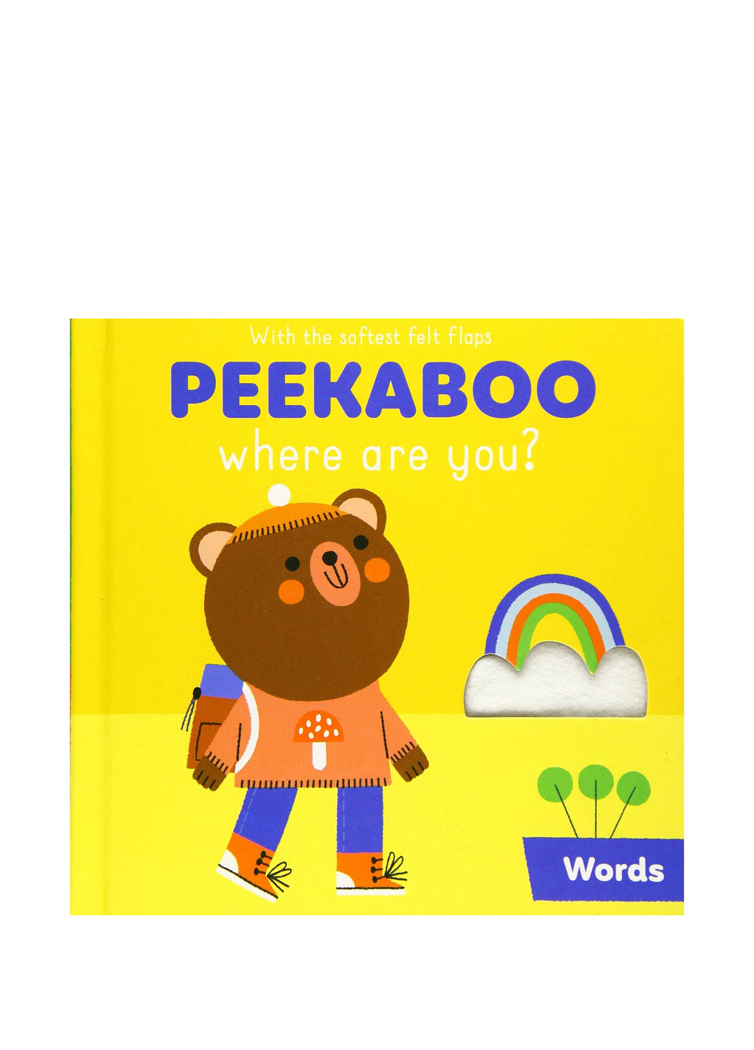 Peekaboo Where Are You Words Book