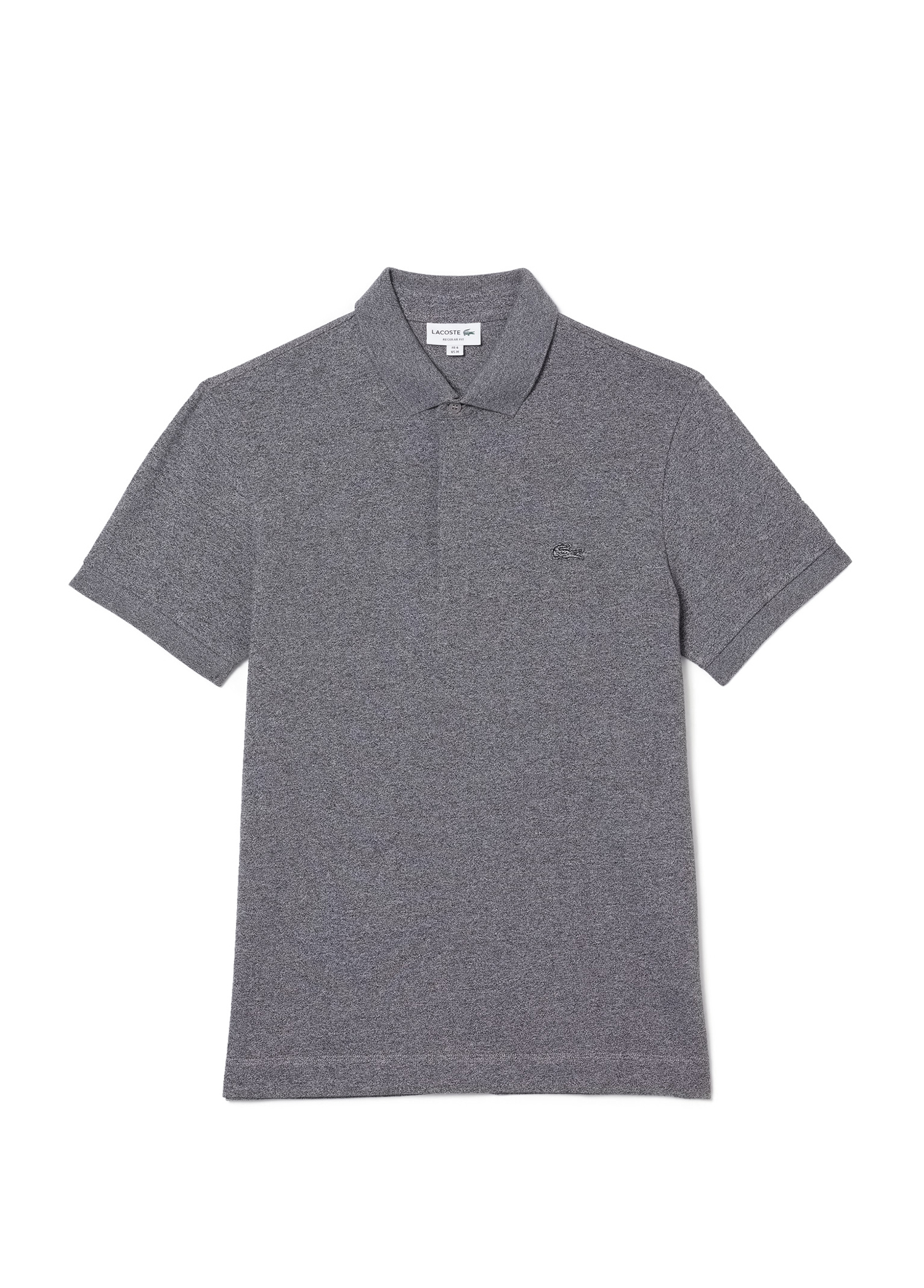 Dark grey lacoste outlet polo