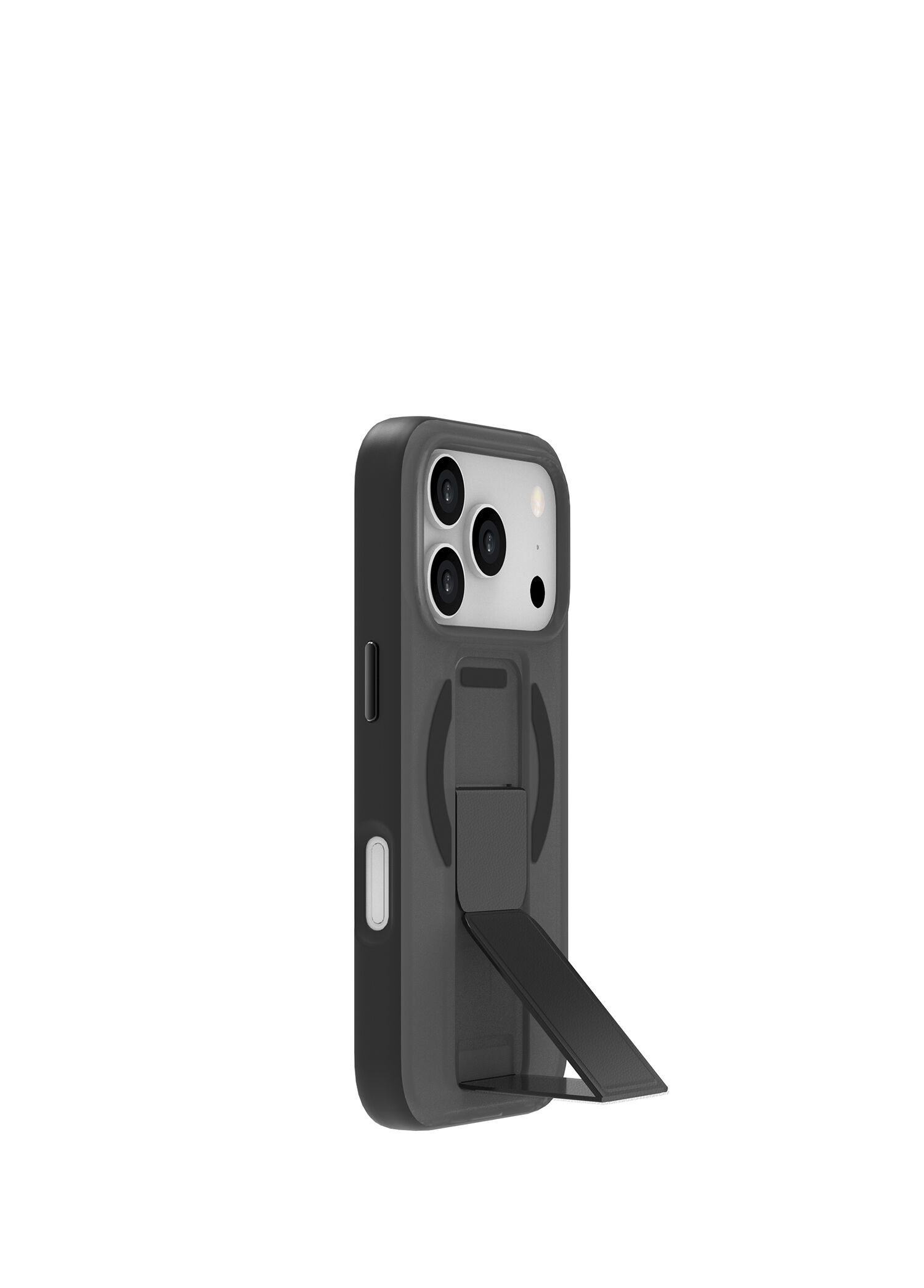 iPhone 17 Pro Siyah Mag-Stand Pro MagSafe Uyumlu Telefon Kılıfı
