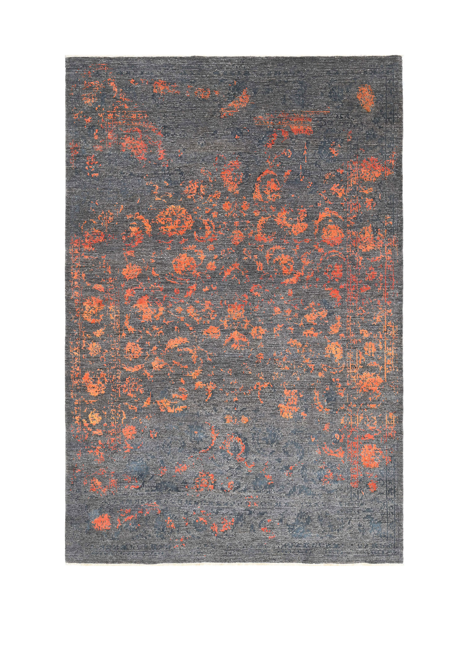 Ushak El Dokuma Yün ve İpek Halı 251X167 cm