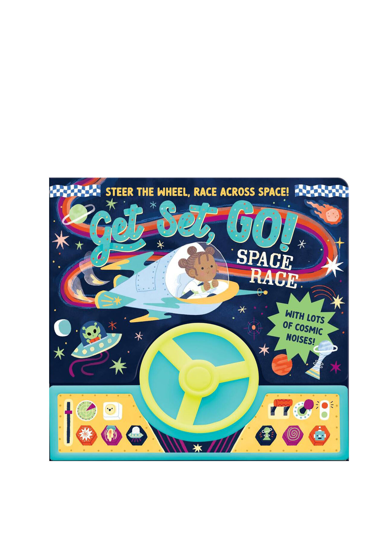 Get Set, Go! Space Race Yabancı Dil Sesli Çocuk Kitabı