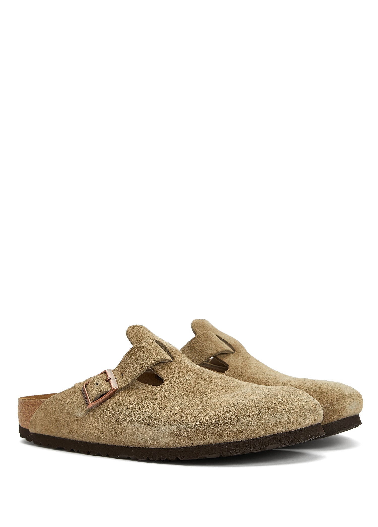 Birkenstock Vizon Erkek Boston Vizon Erkek Süet Terlik 1708670